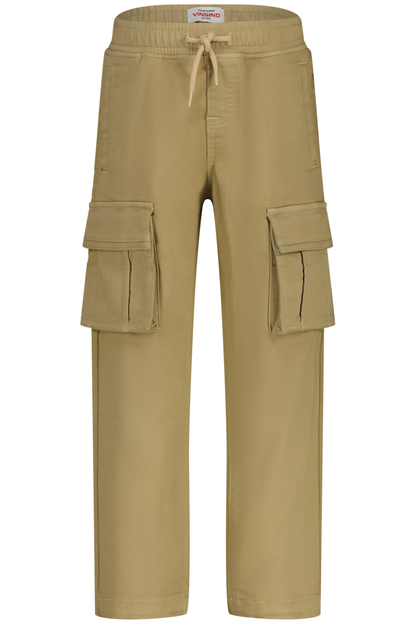 BOYS CLIVE JEANS TWILL SAND 1