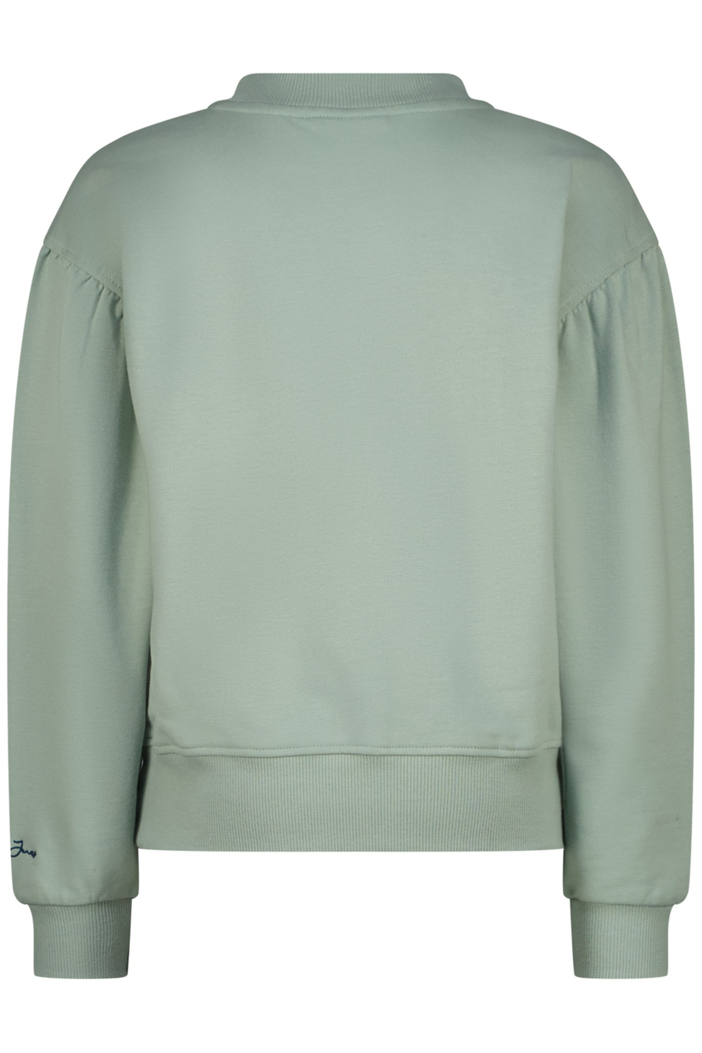 GIRLS NORAN SWEATER JADE GREEN 2