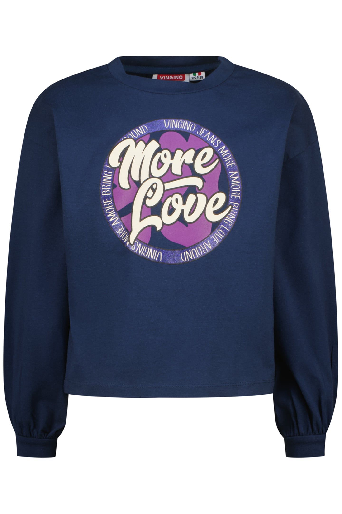 GIRLS JINNIE SWEATER DARK BLUE 1