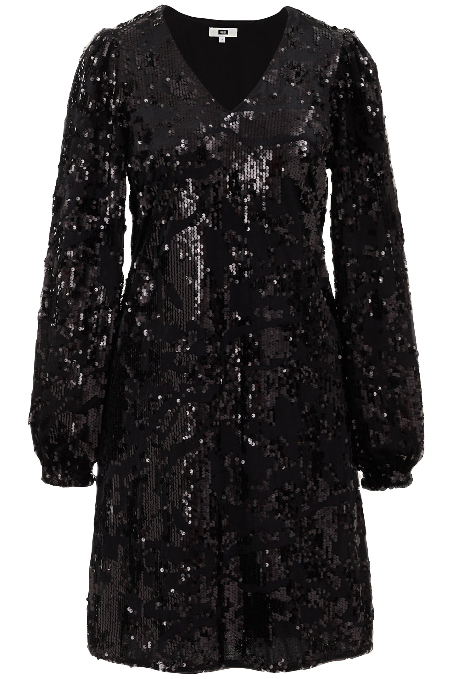 DRESS MID LENGTH BLACK 4