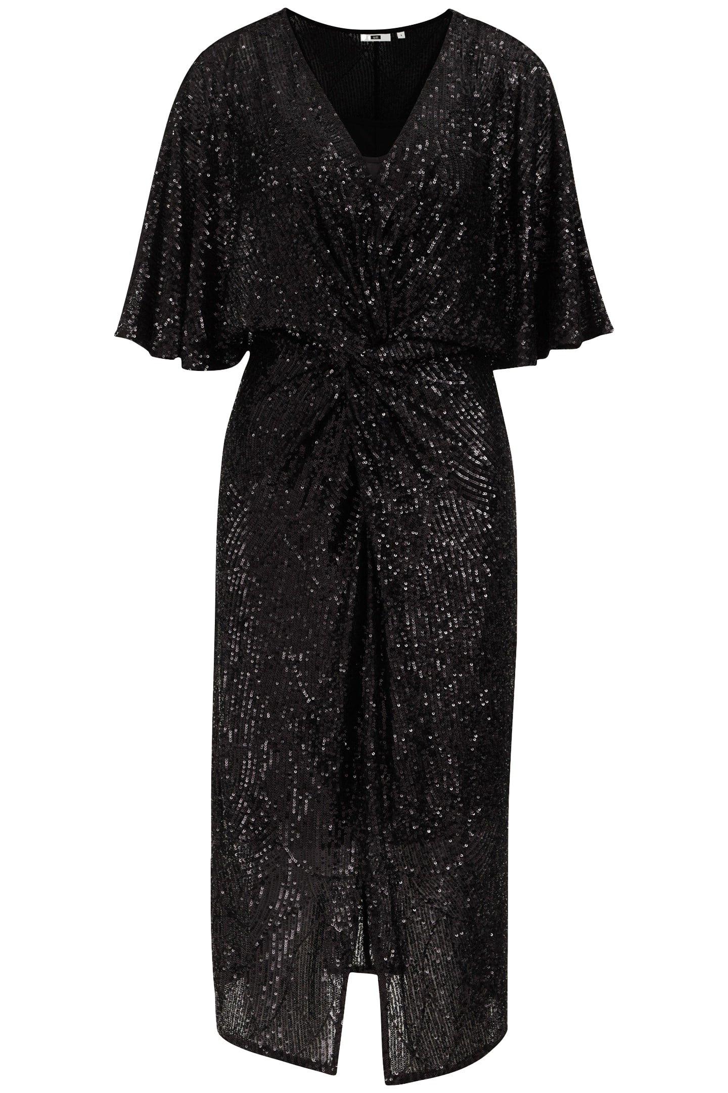 DRESS MID LENGTH BLACK 3