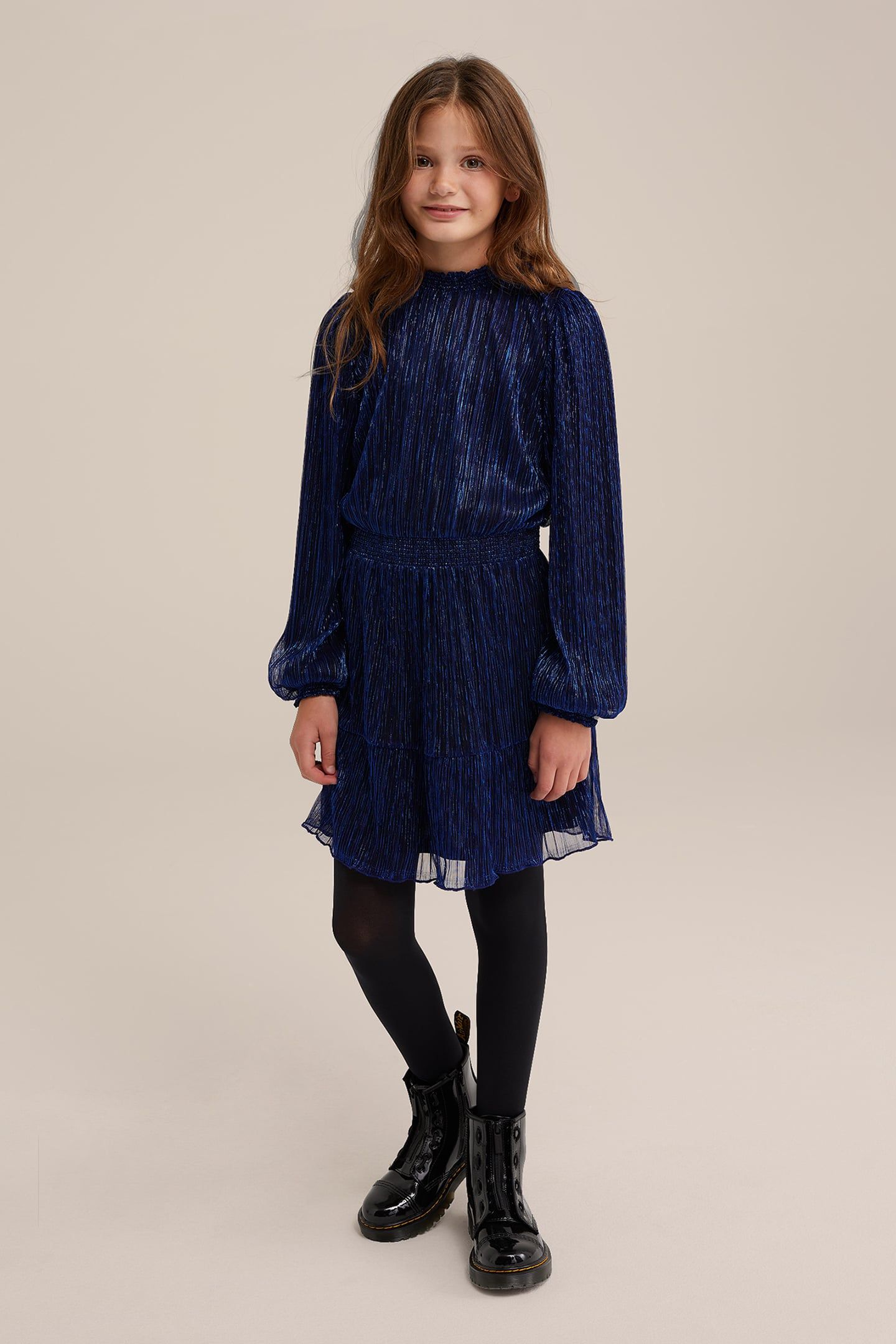 DRESS MID LENGTH COBALT BLUE 2