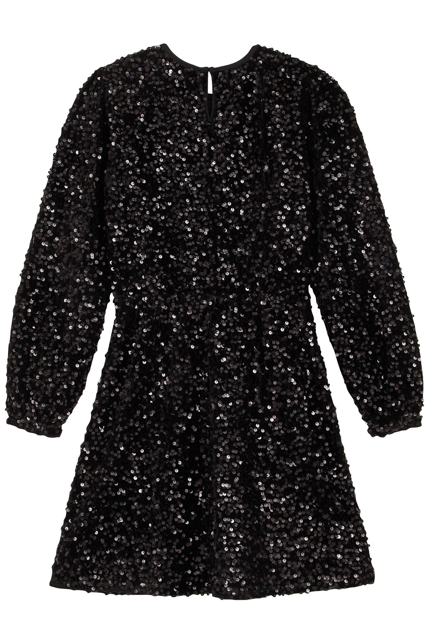 DRESS MID LENGTH BLACK 3