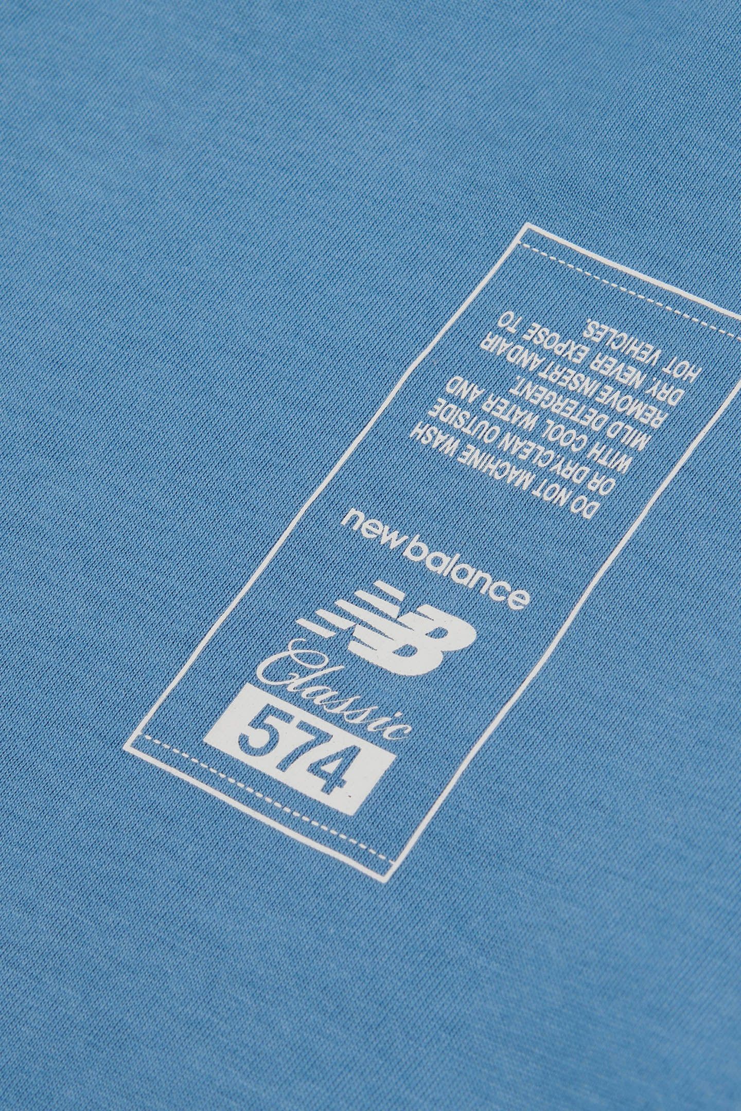 MADE IN USA BOYS 574 DIAGRAM TEE HERONBLU 9