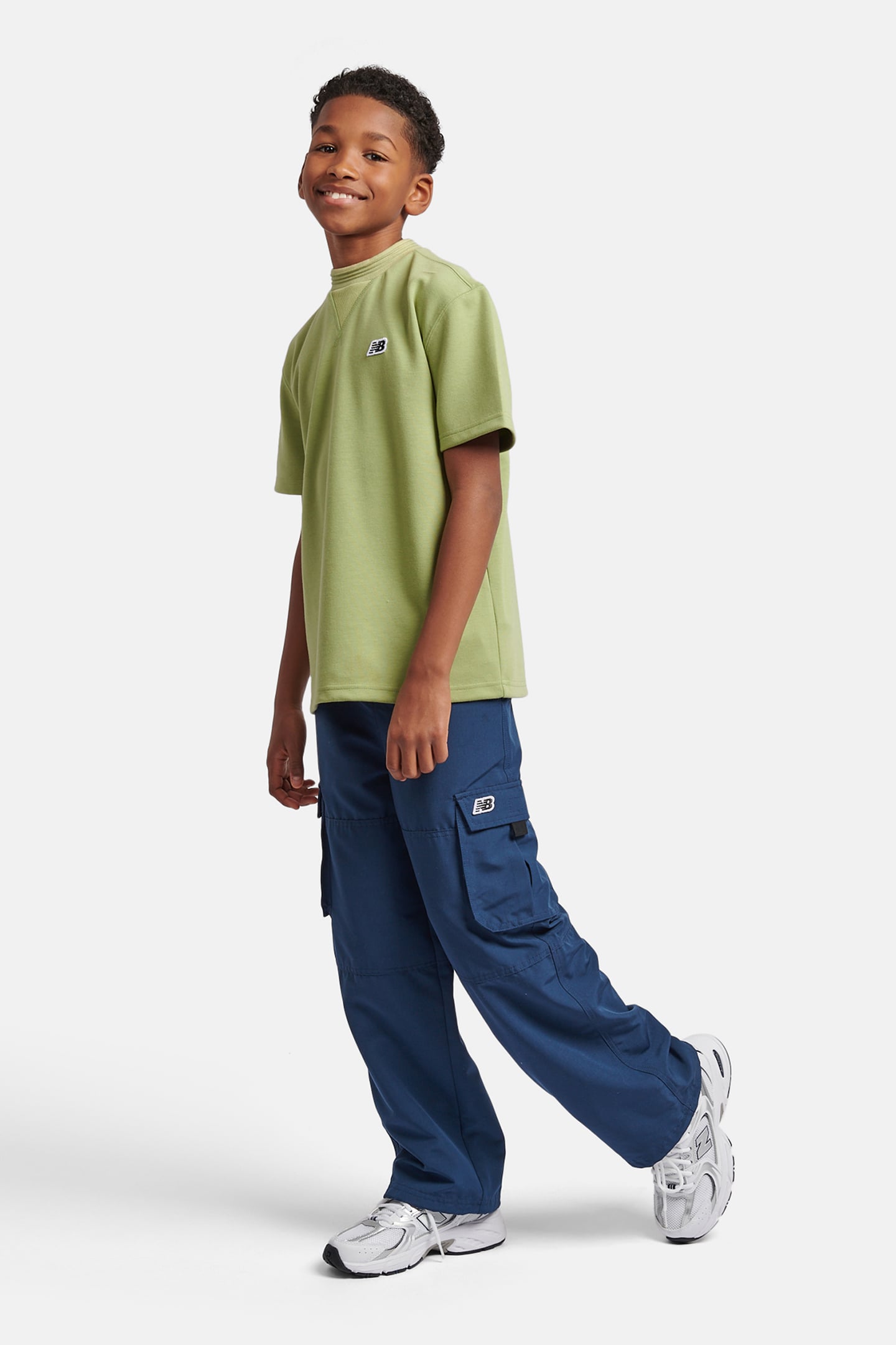 MADE IN USA BOYS PREMIUM RACKING RIB T-SHIRT EVERGLAD 3