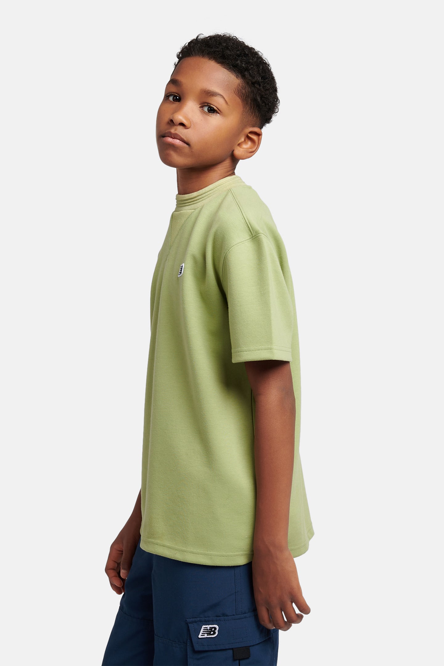 MADE IN USA BOYS PREMIUM RACKING RIB T-SHIRT EVERGLAD 6
