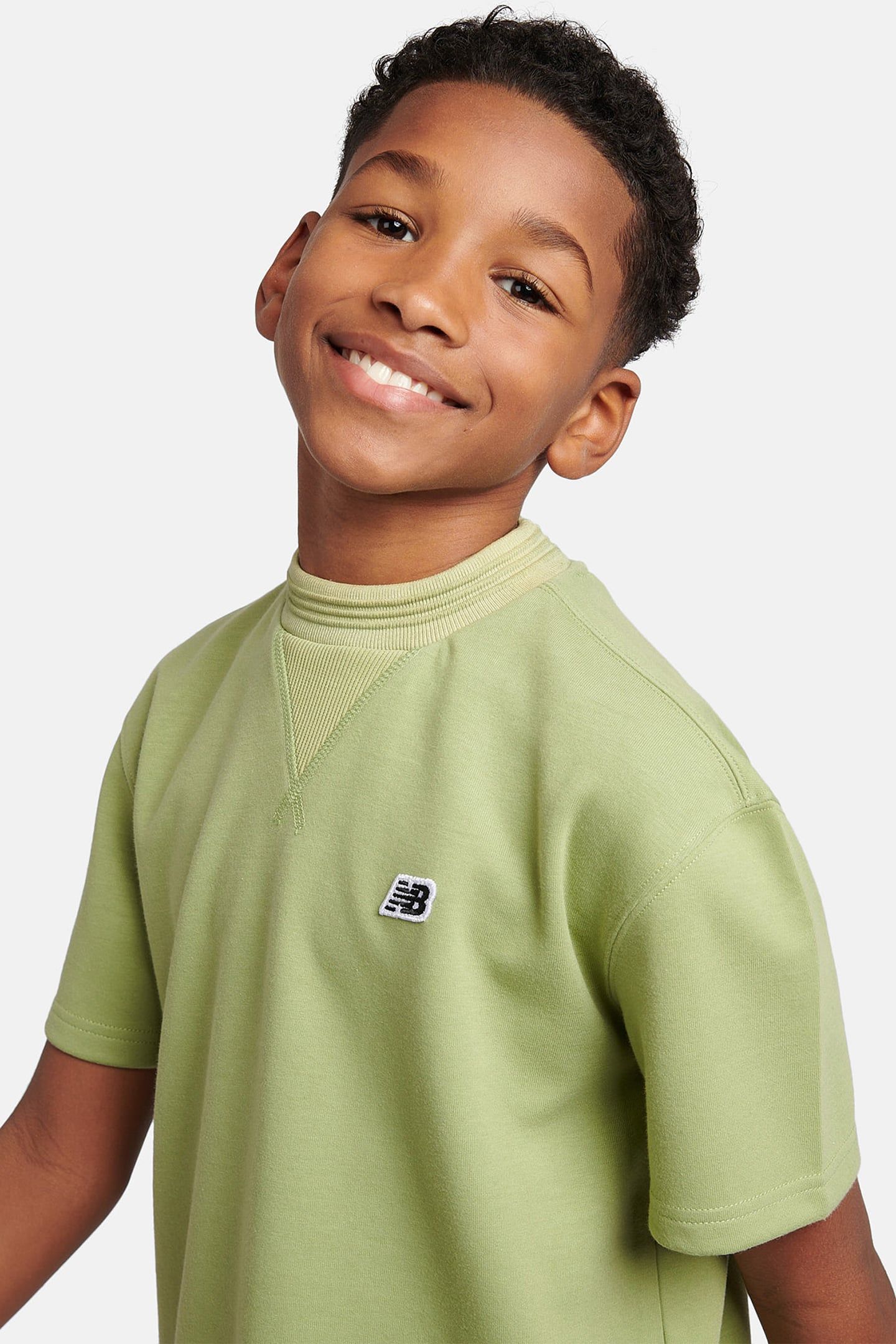 MADE IN USA BOYS PREMIUM RACKING RIB T-SHIRT EVERGLAD 7