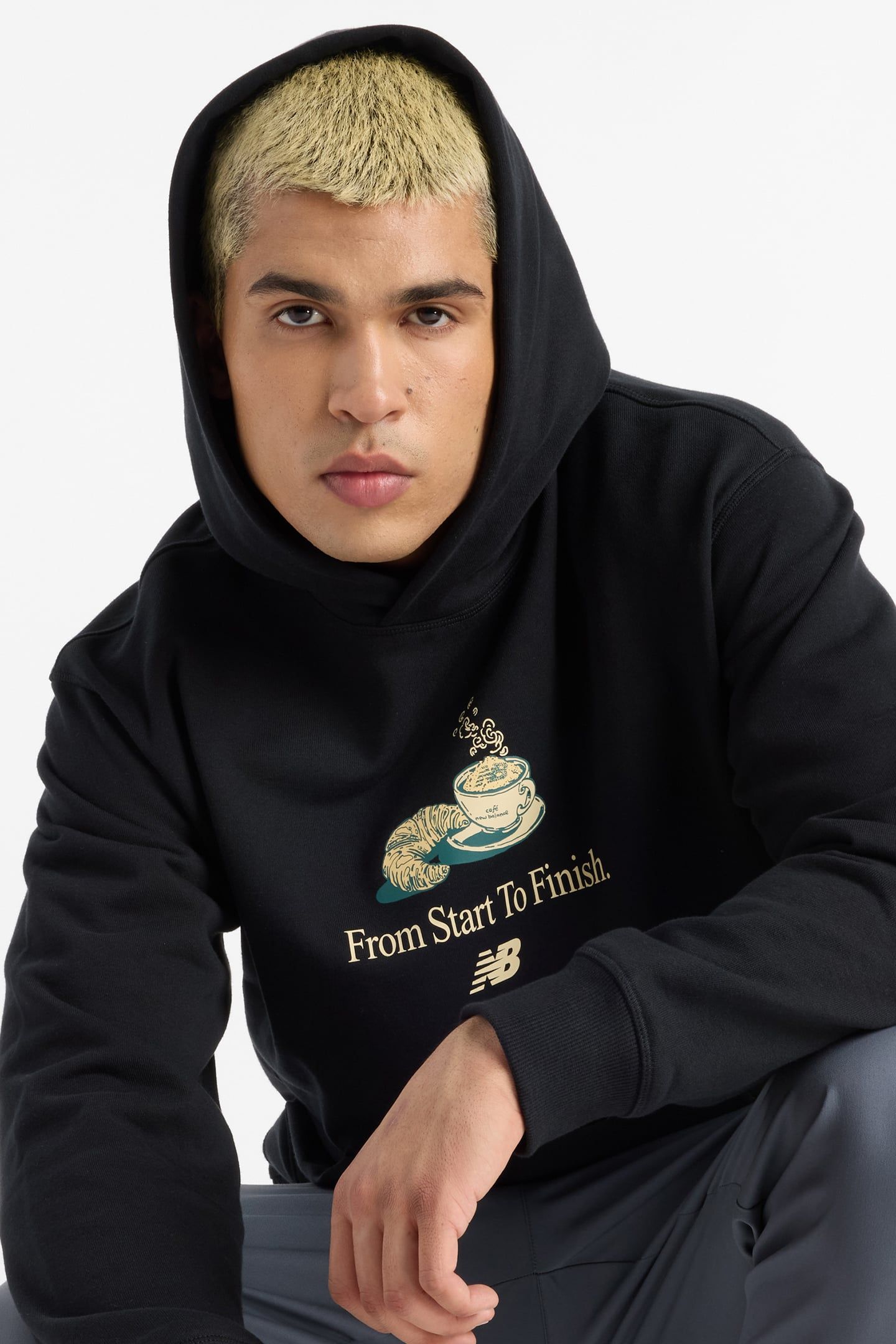 CAFE HOODIE BLACK 7