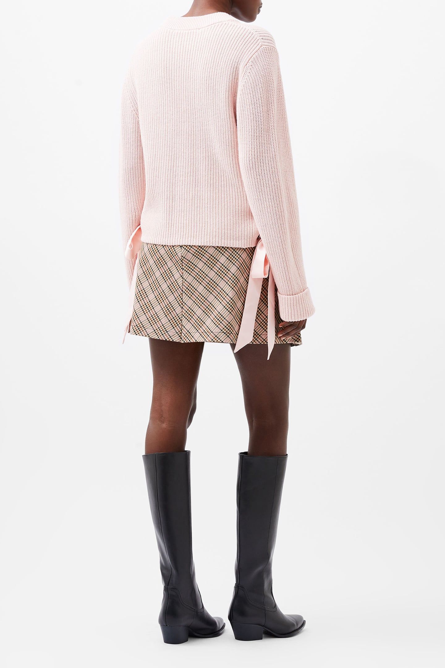 TIE DETAIL JUMPER LOTUS PINK 3