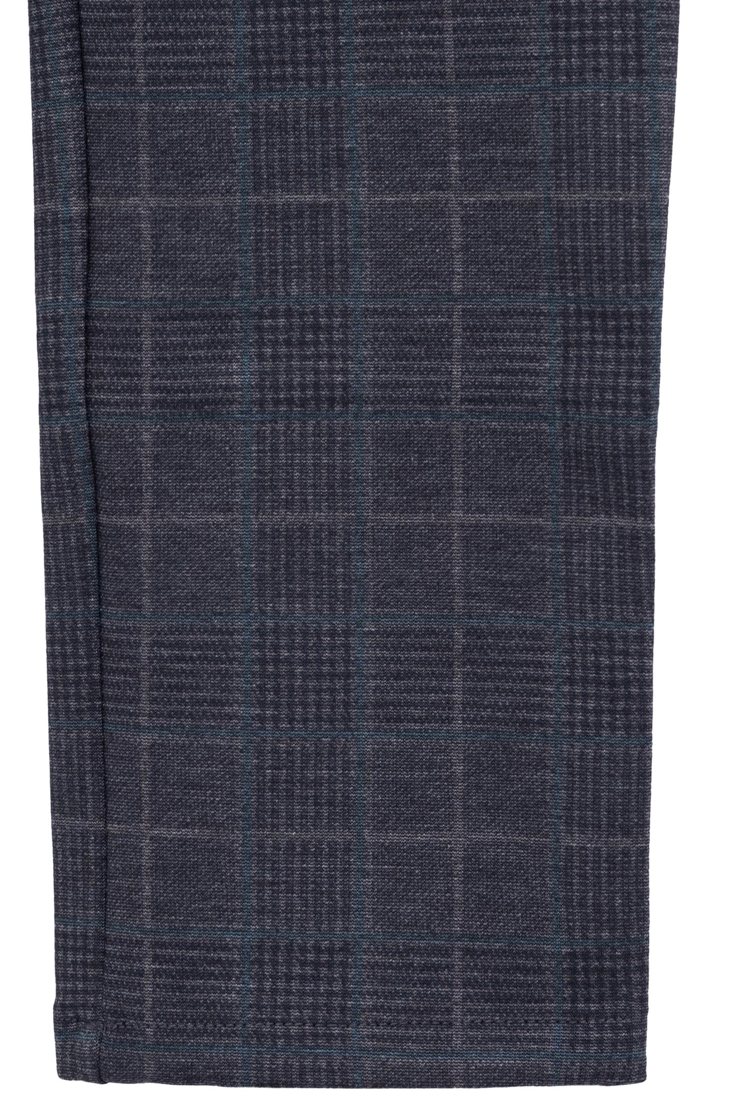 BOY'S GREY PRINCE OF WALES KNIT PANTS 3