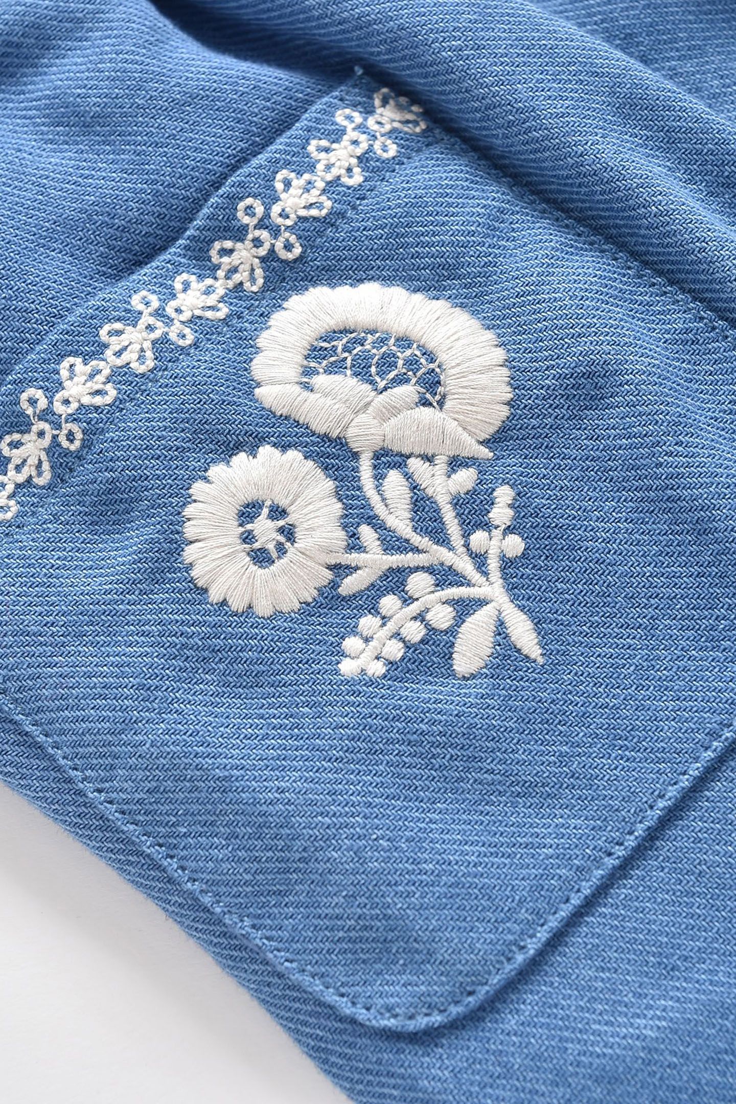 PANTS FLOR BLUE 10