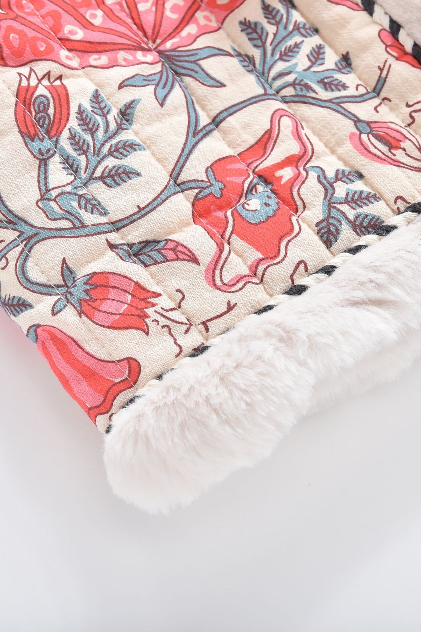 REVERSIBLE VEST APONI CREAM ENDLESSFLOWERS 6