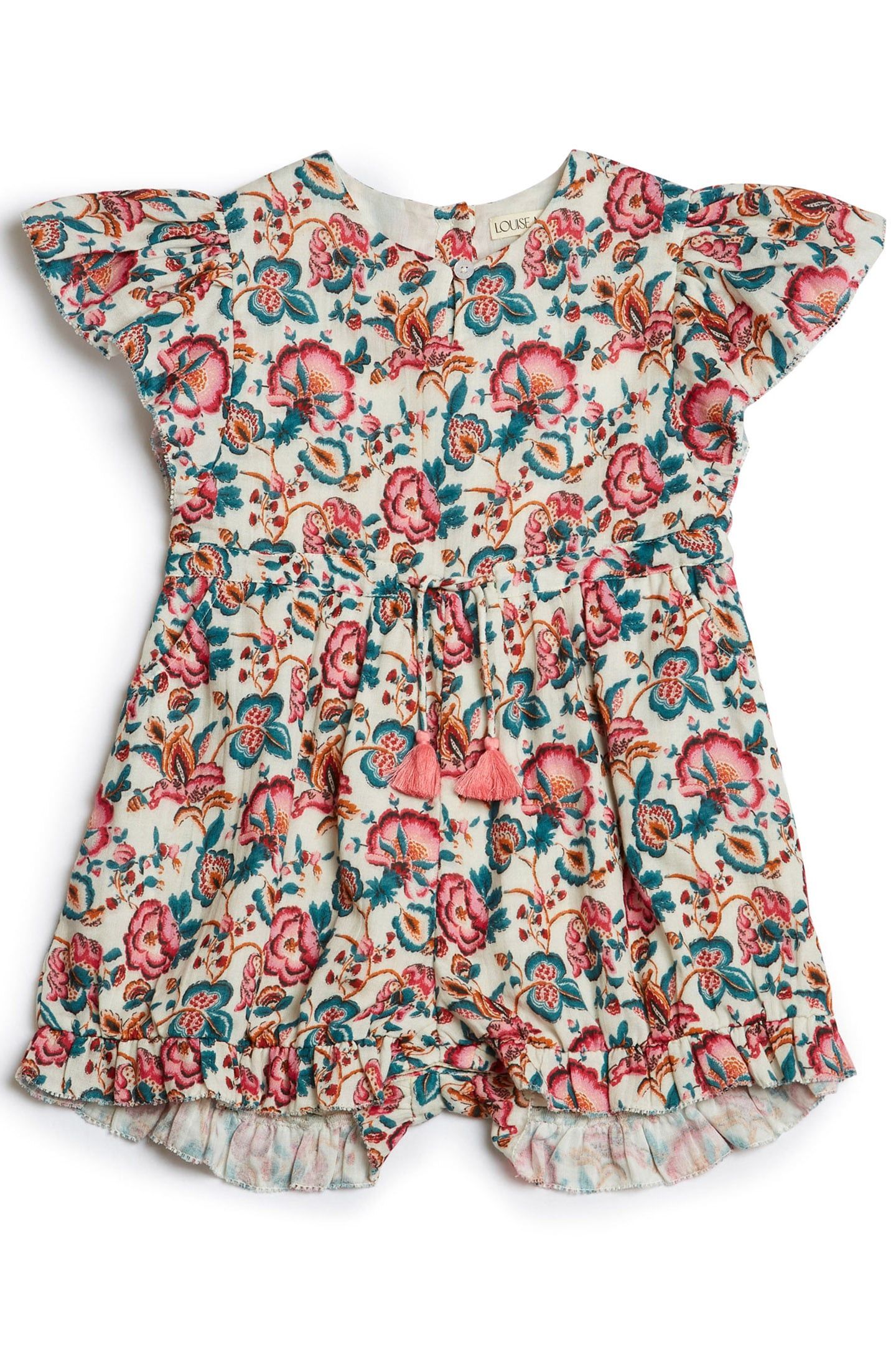 JUMPSUITS MAYALIA CREAM INDIAN FLOWERS 3