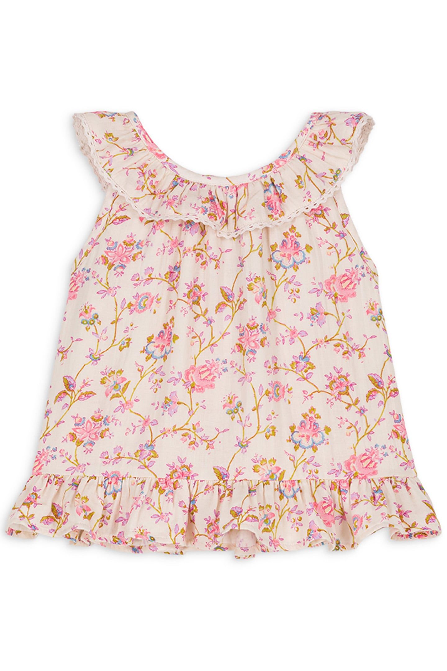 BLOUSE ZELIE CREAM BUCOLIA FIELDS 2