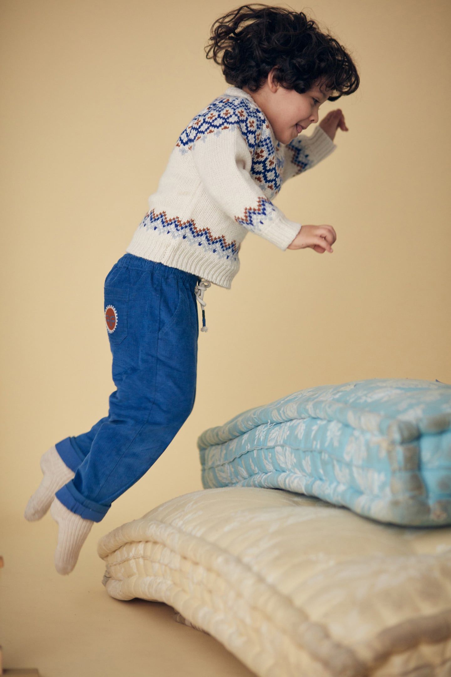 PANTS ABEL WORK BLUE 3