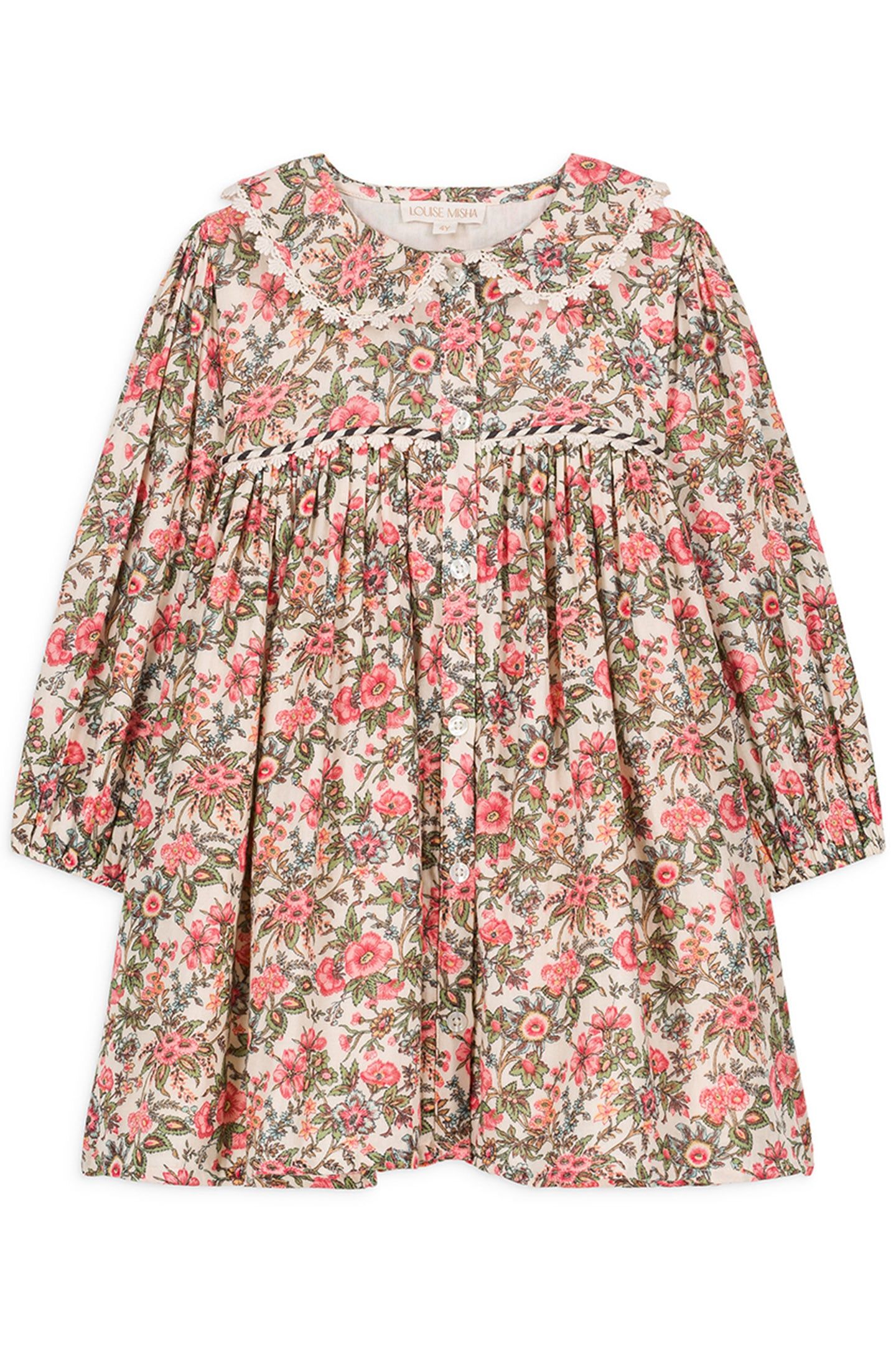 DRESS MARLOTTA IVORY ENCH FIELDS 2