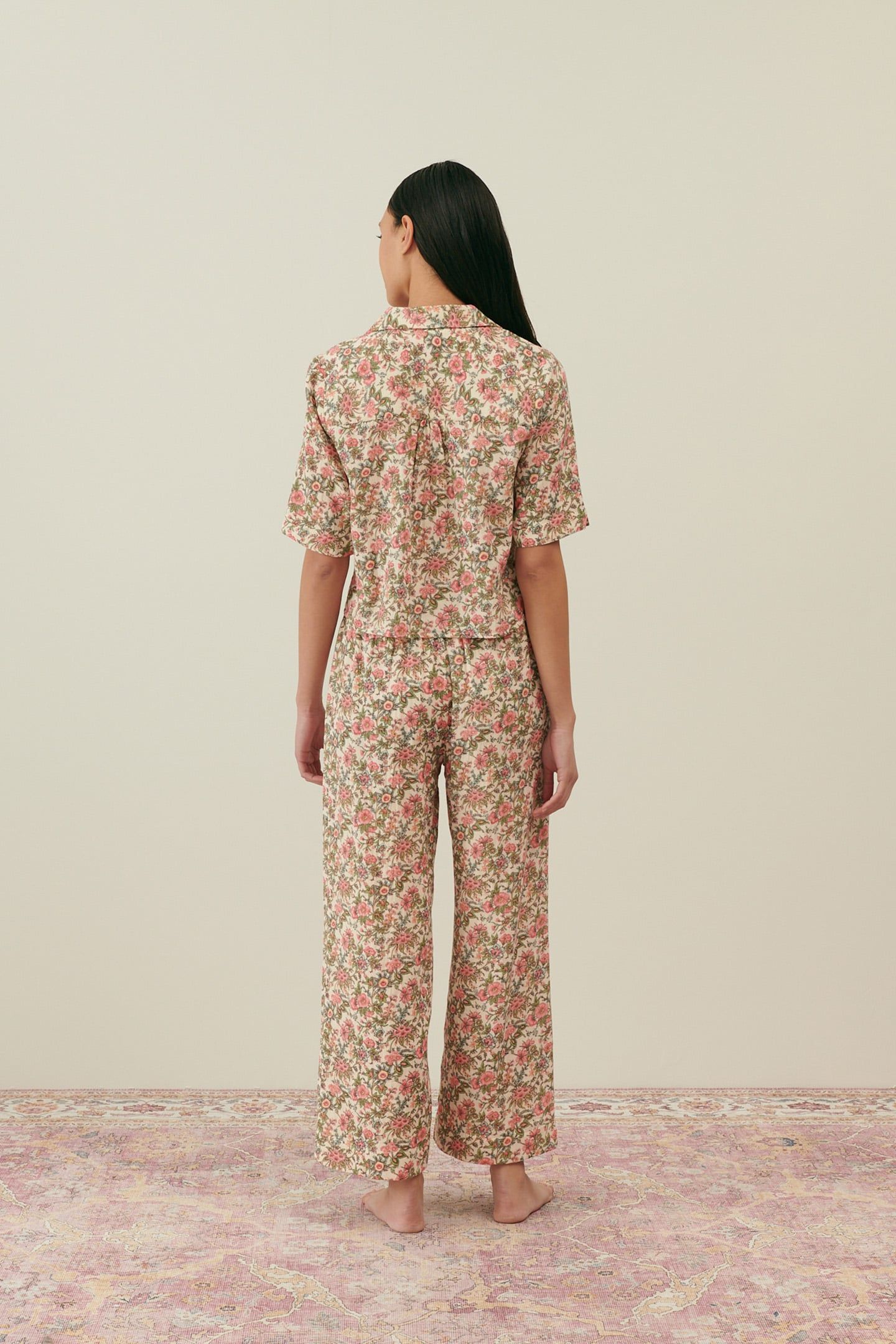 PAJAMAS PANTS MELYCIA IVORY ENCH FIELDS 2