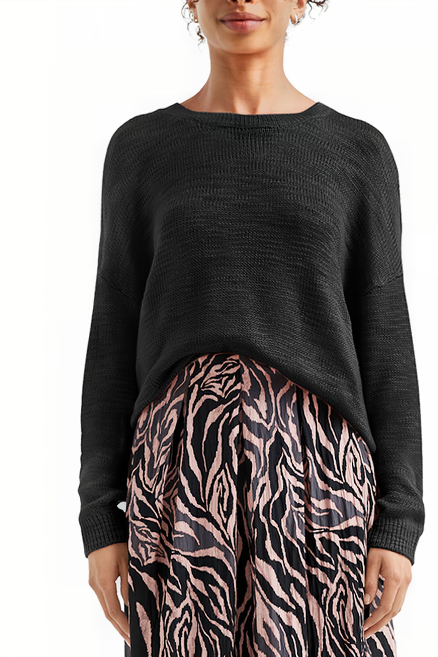 S.OLIVER-QS PULLOVER BLACK 1