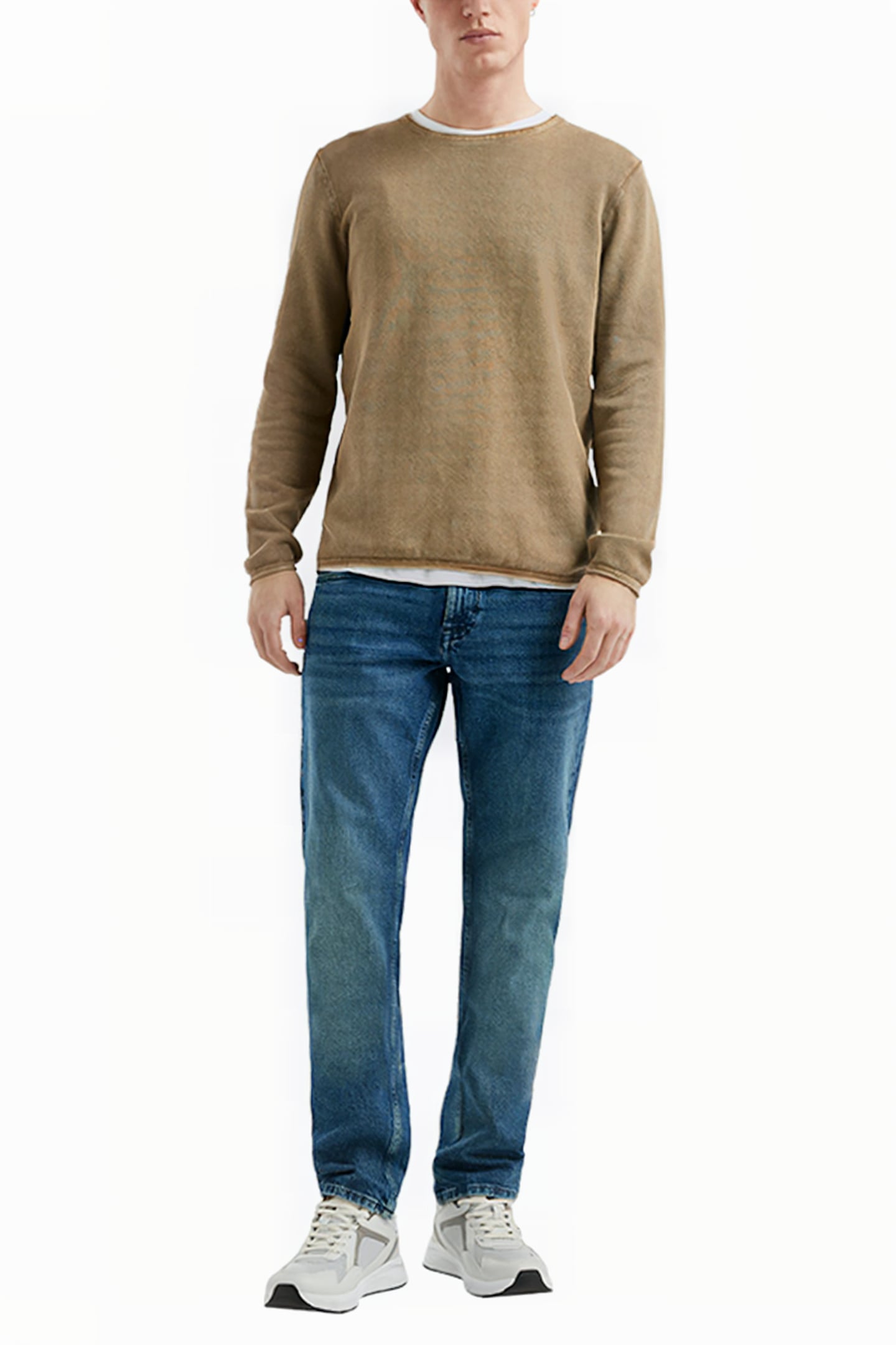 S.OLIVER-QS PULLOVER BROWN 2
