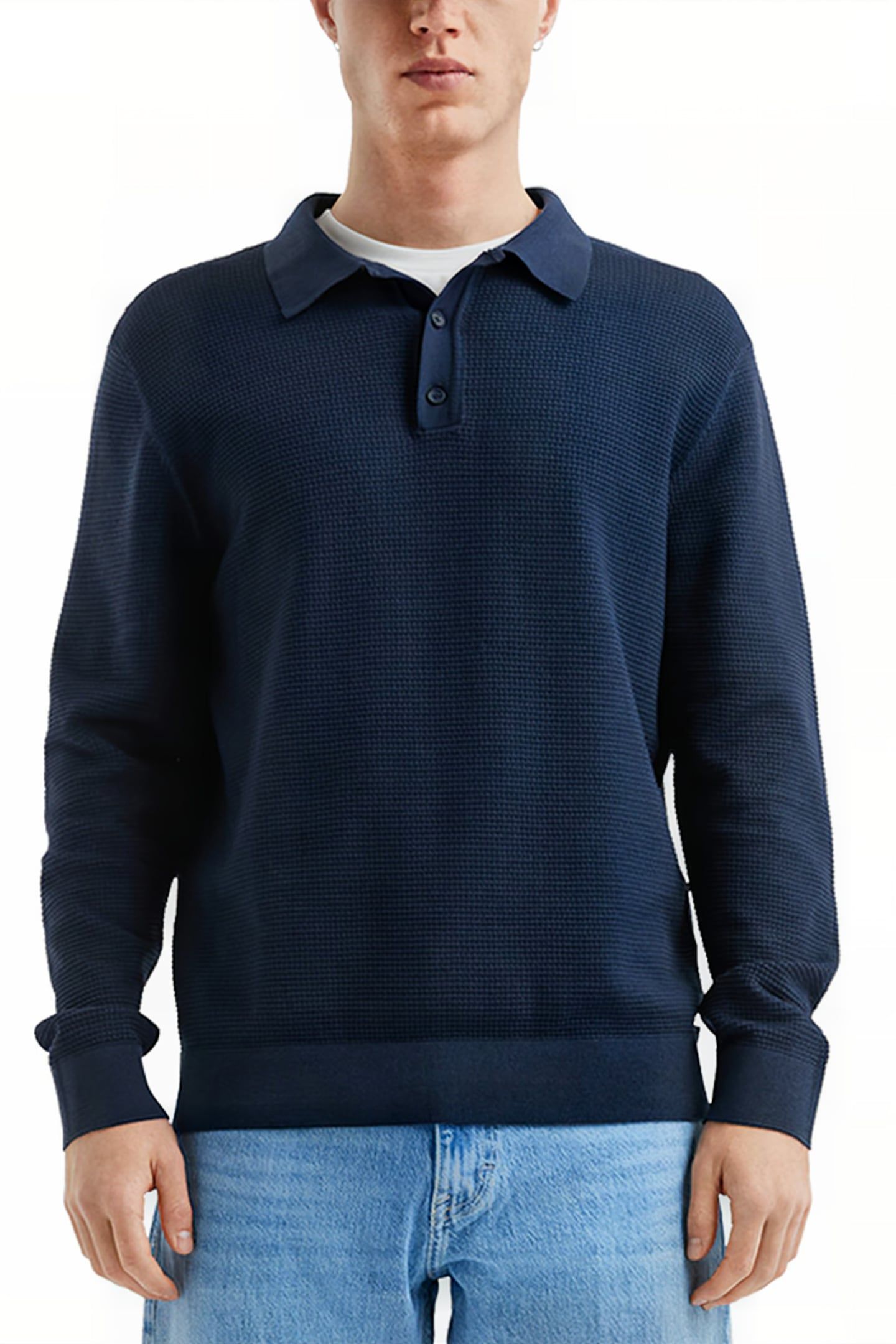 S.OLIVER-QS PULLOVER MARINE BLUE 1