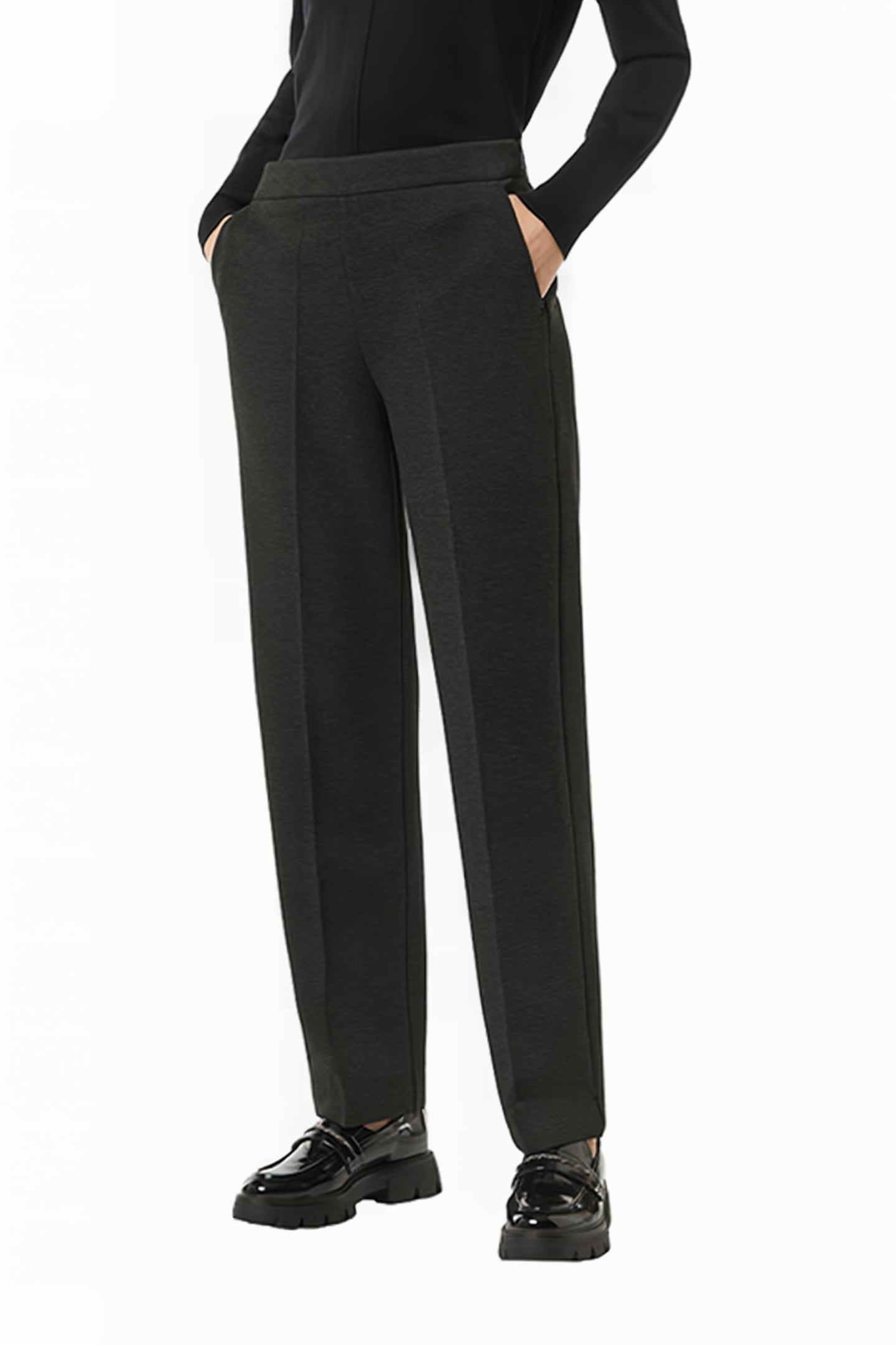 COMMA PANTS GREY/BLACK 1