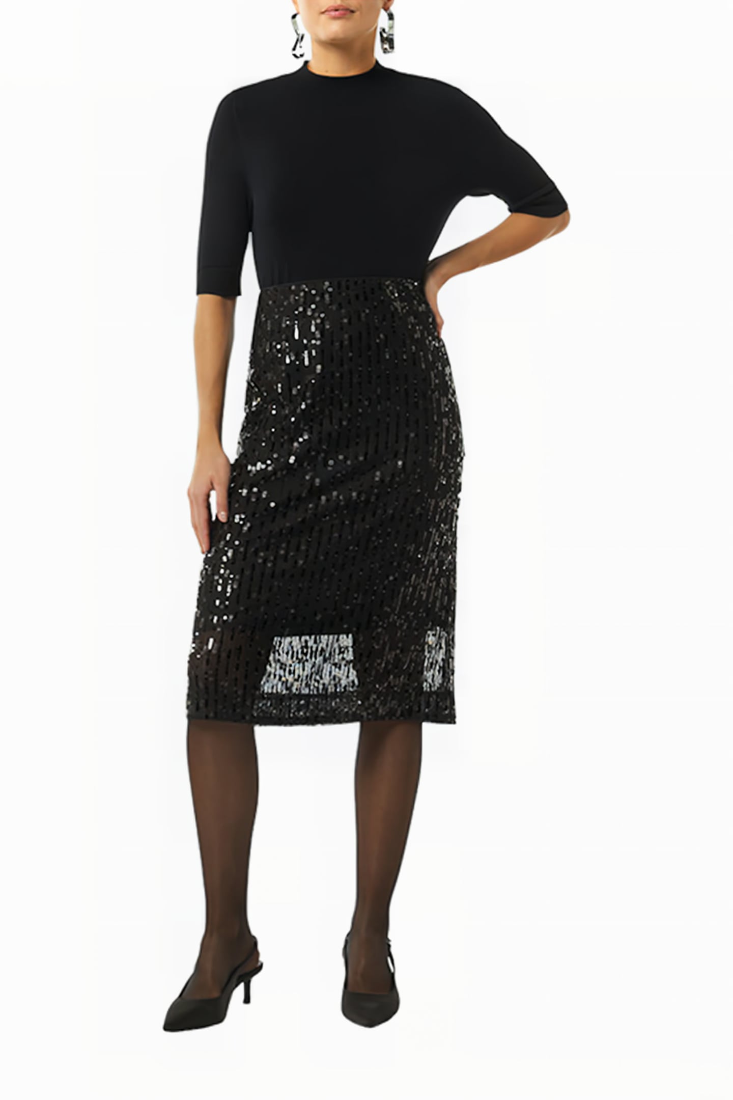 COMMA SKIRTS BLACK 2