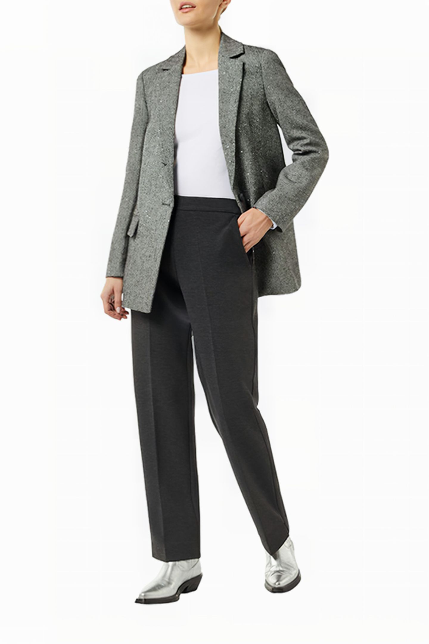 COMMA JACKETS INDOOR GREY/BLACK 2