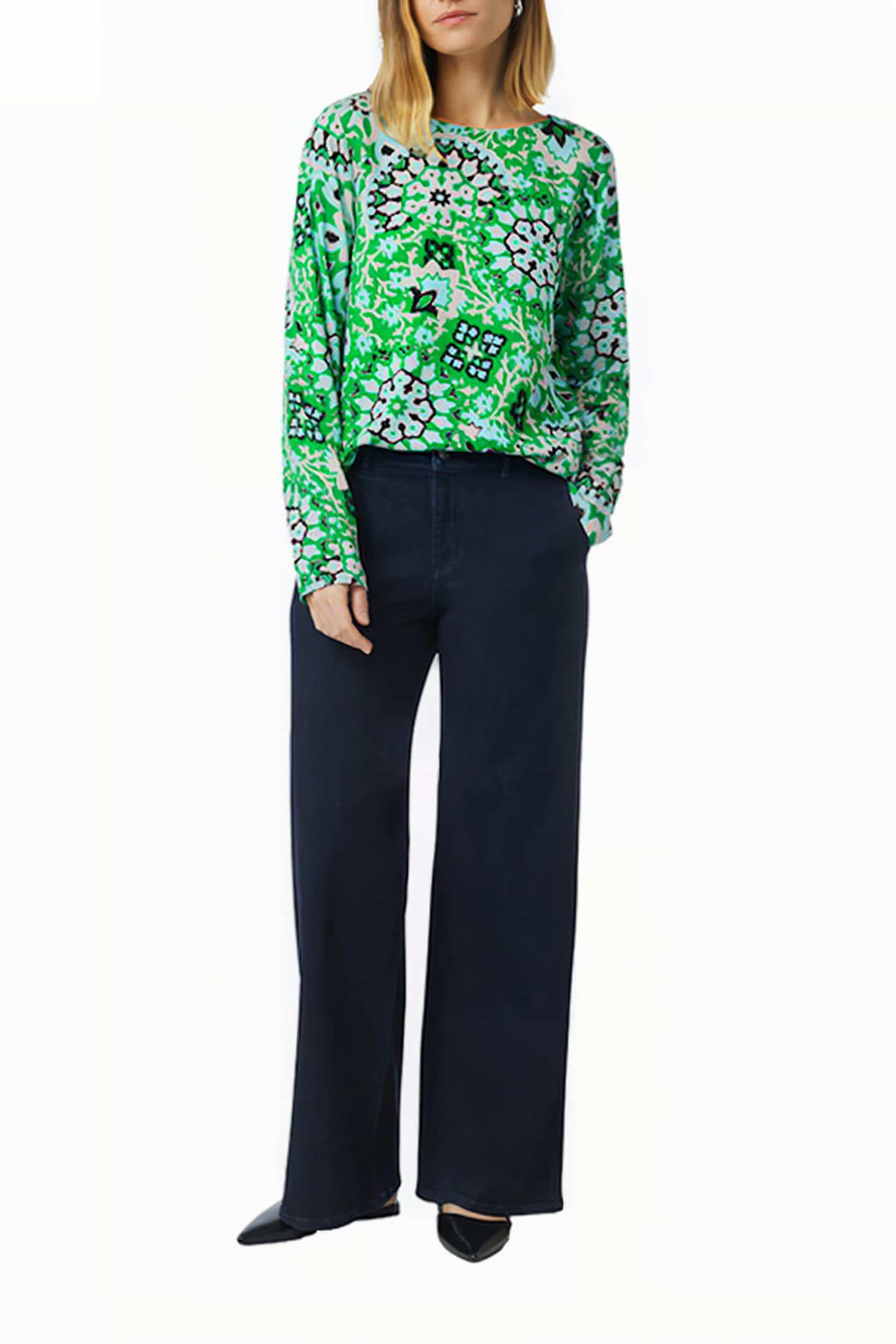 BLOUSE GREEN 2