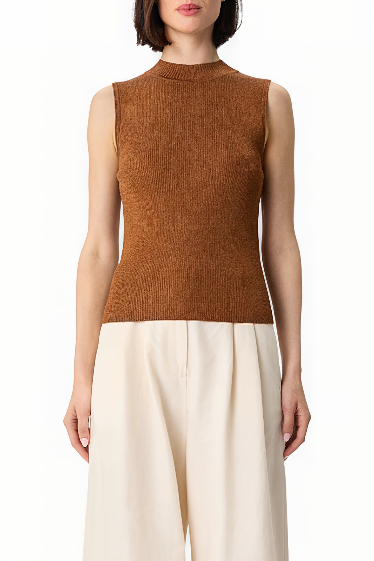 COMMA PULLOVERS BROWN 1