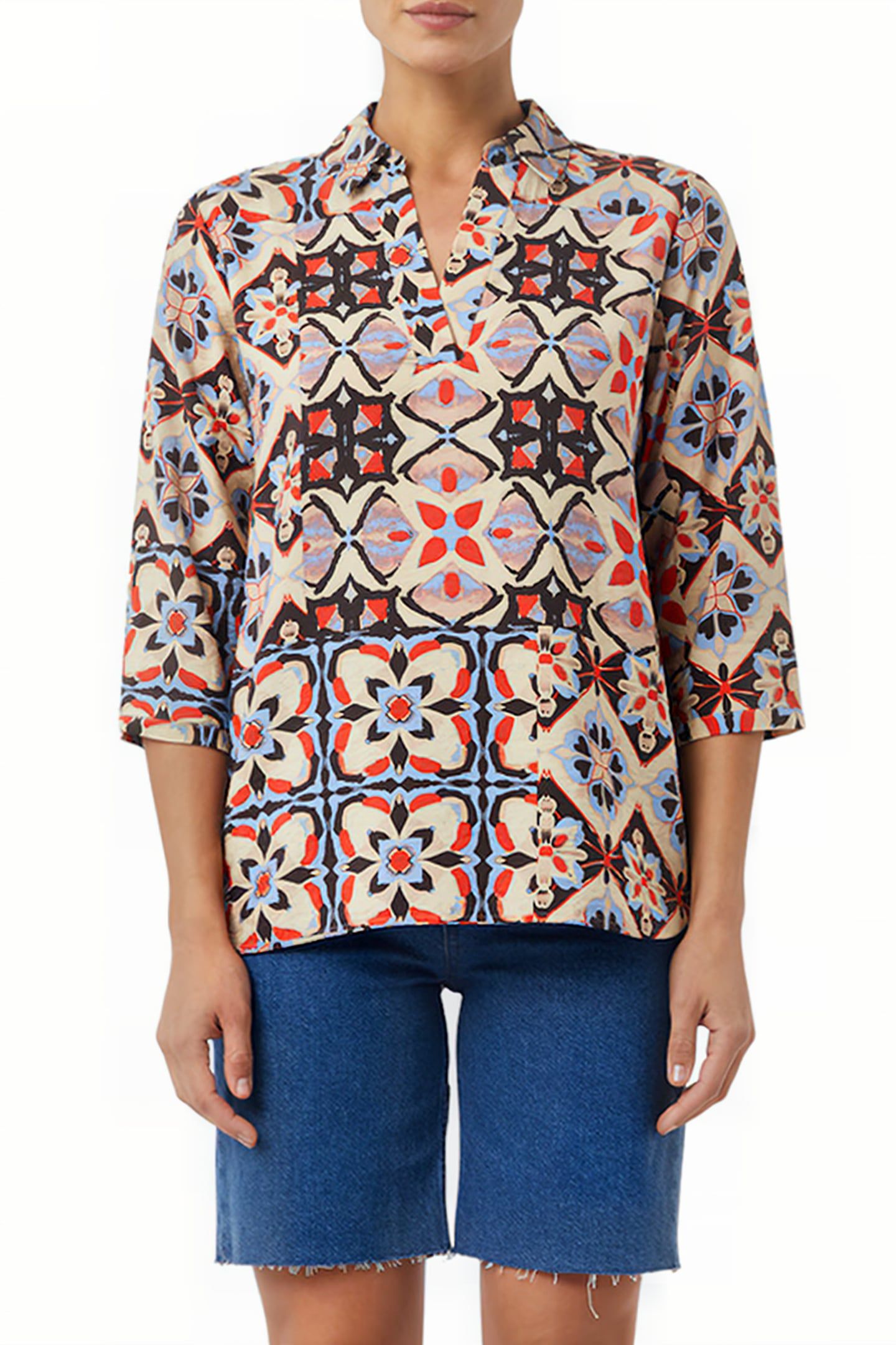 COMMA BLOUSES ORANGE 1