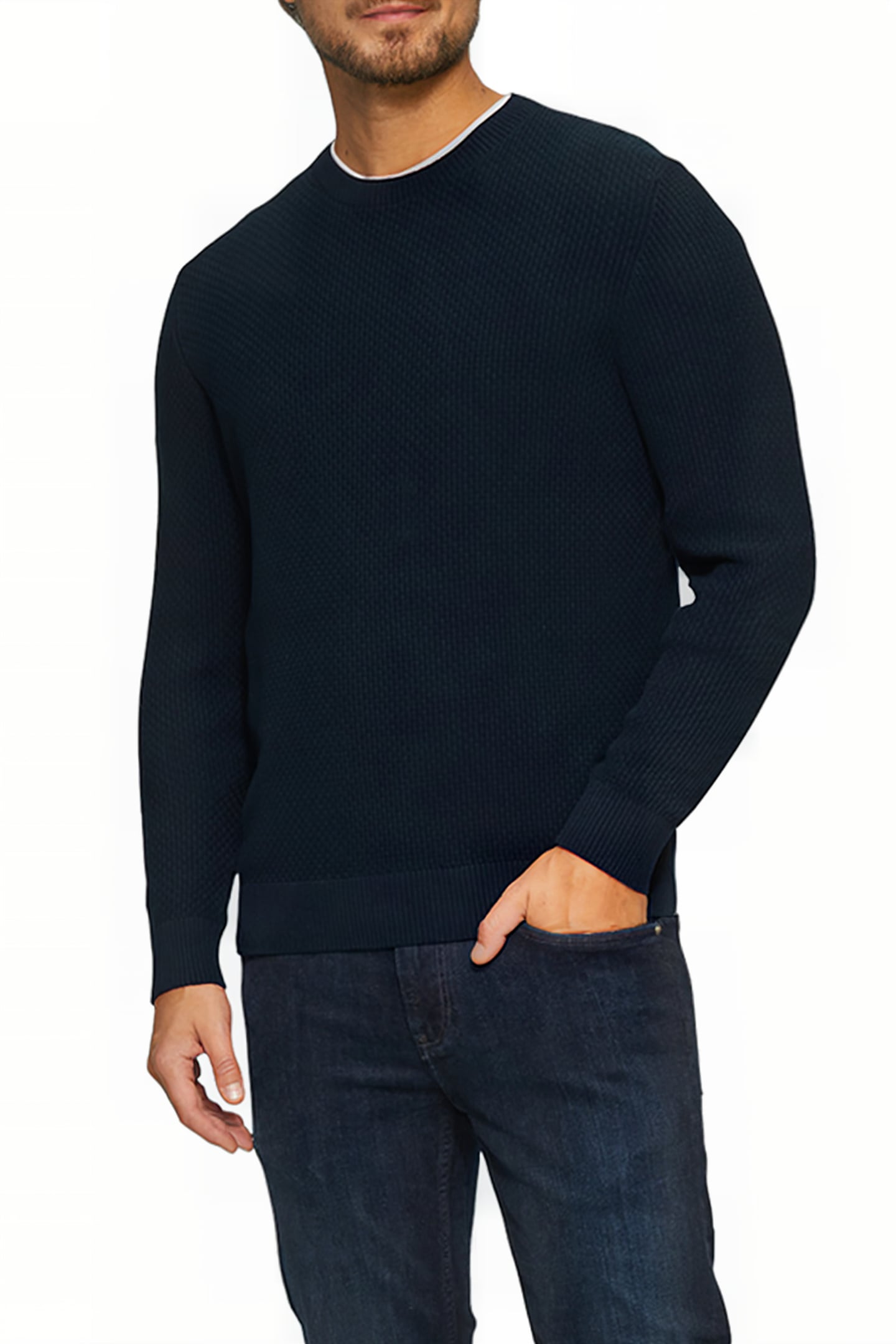 S.OLIVER PULLOVER MARINE BLUE 1
