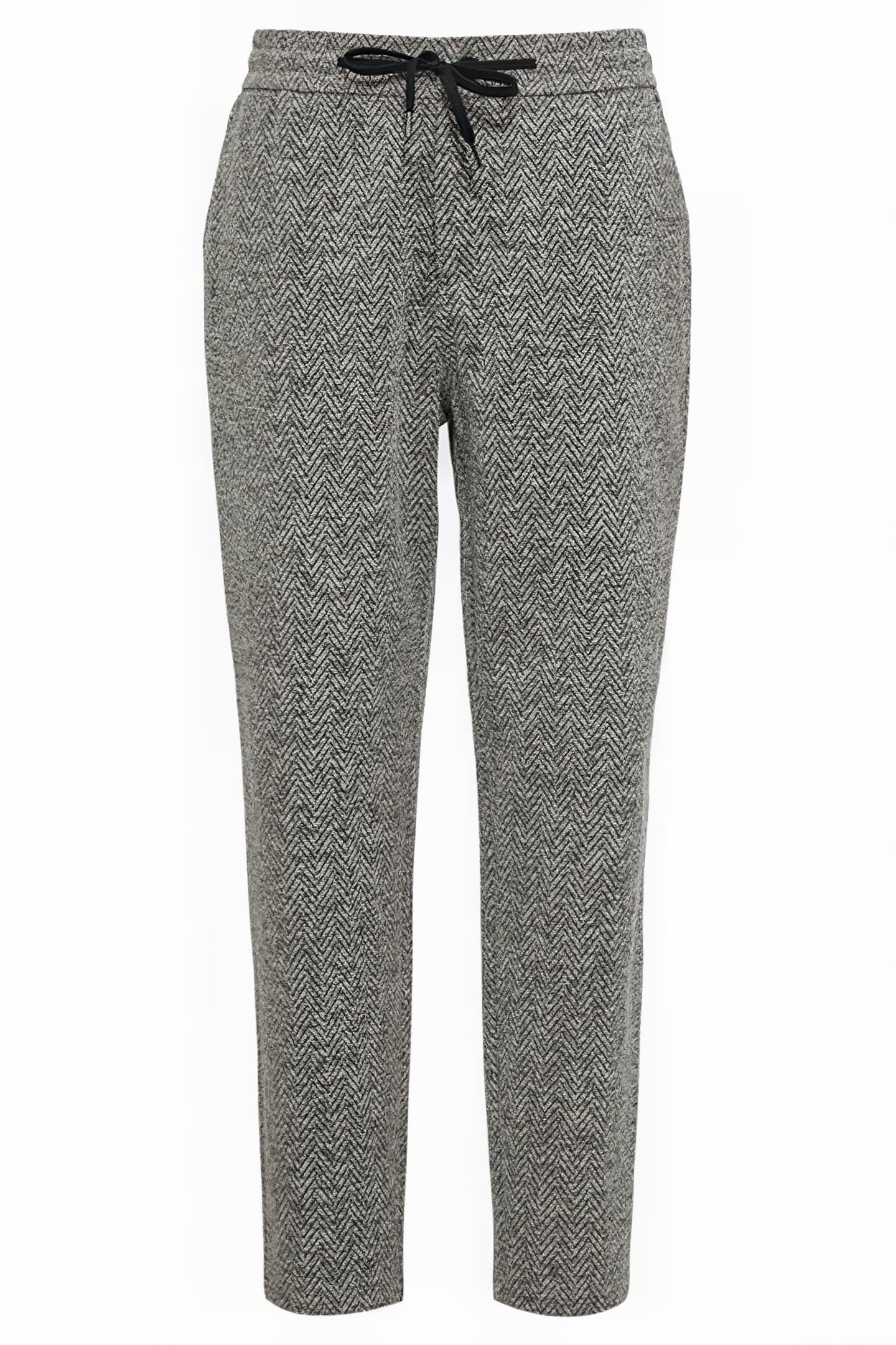 S.OLIVER PANT GREY/BLACK 4