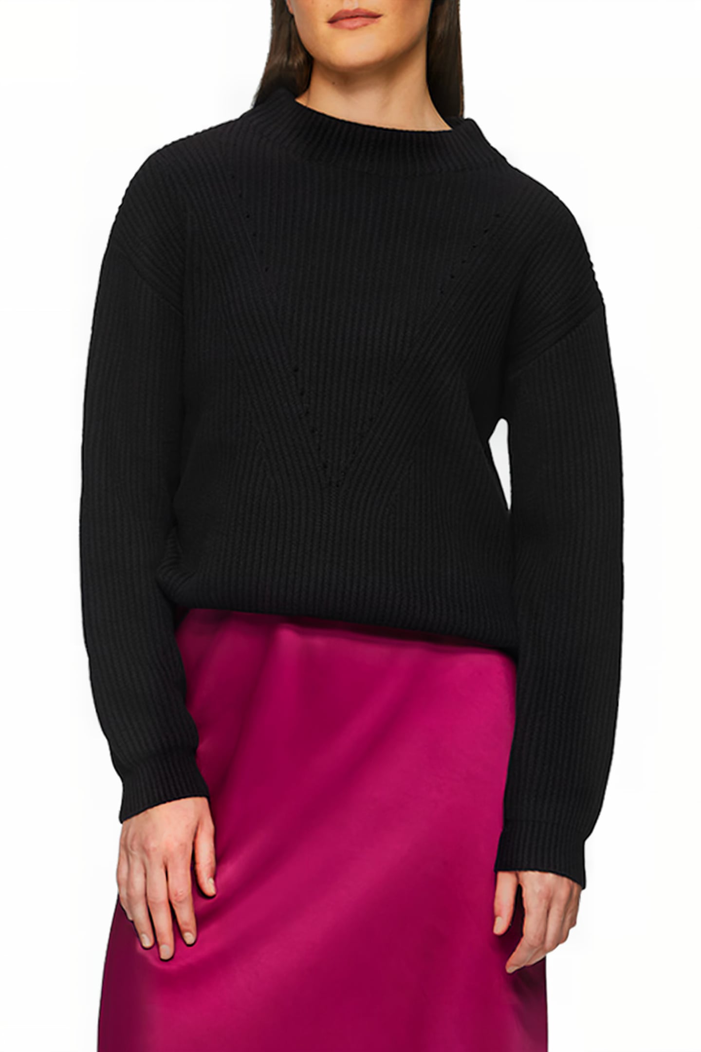 S.OLIVER PULLOVER BLACK 1