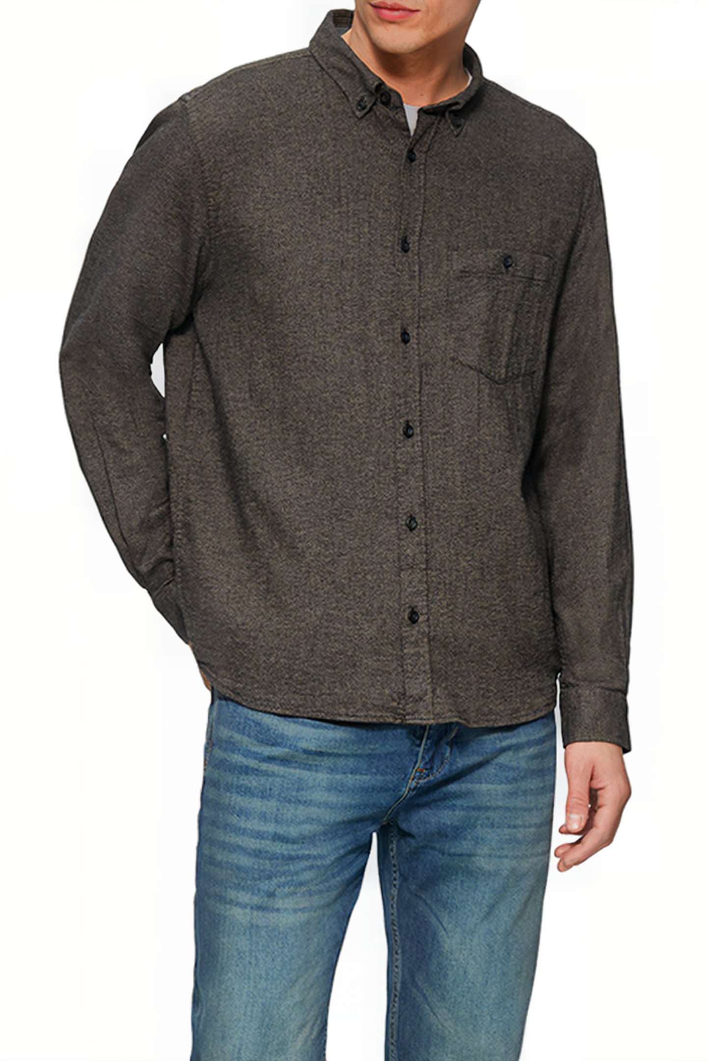 S.OLIVER SHIRT BLACK 1