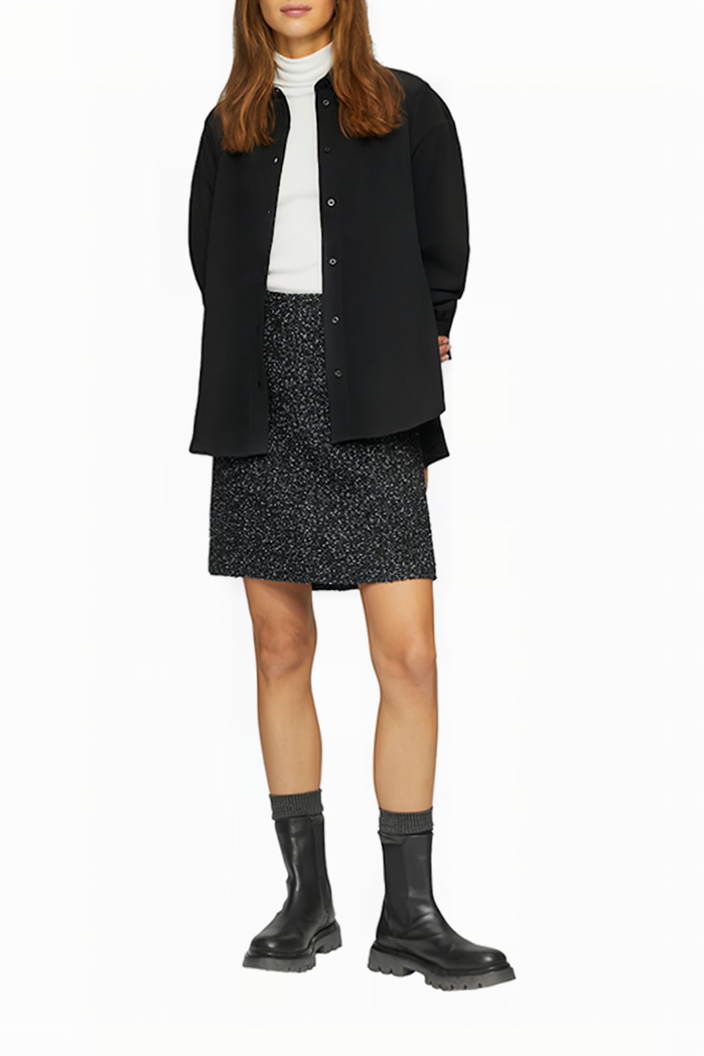 S.OLIVER BLUSEN BLACK 2
