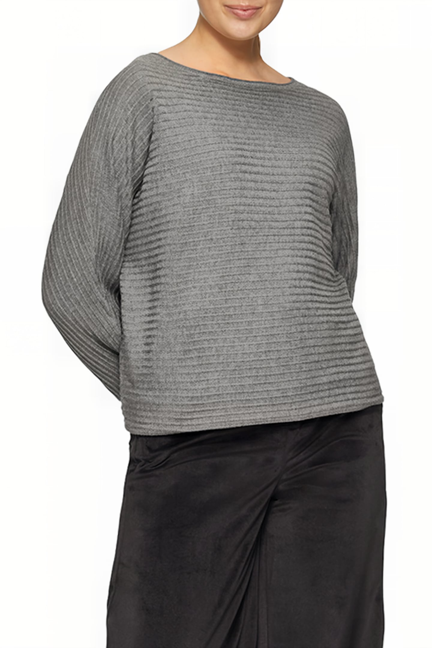 S.OLIVER STRICKWAREN GREY/BLACK 1