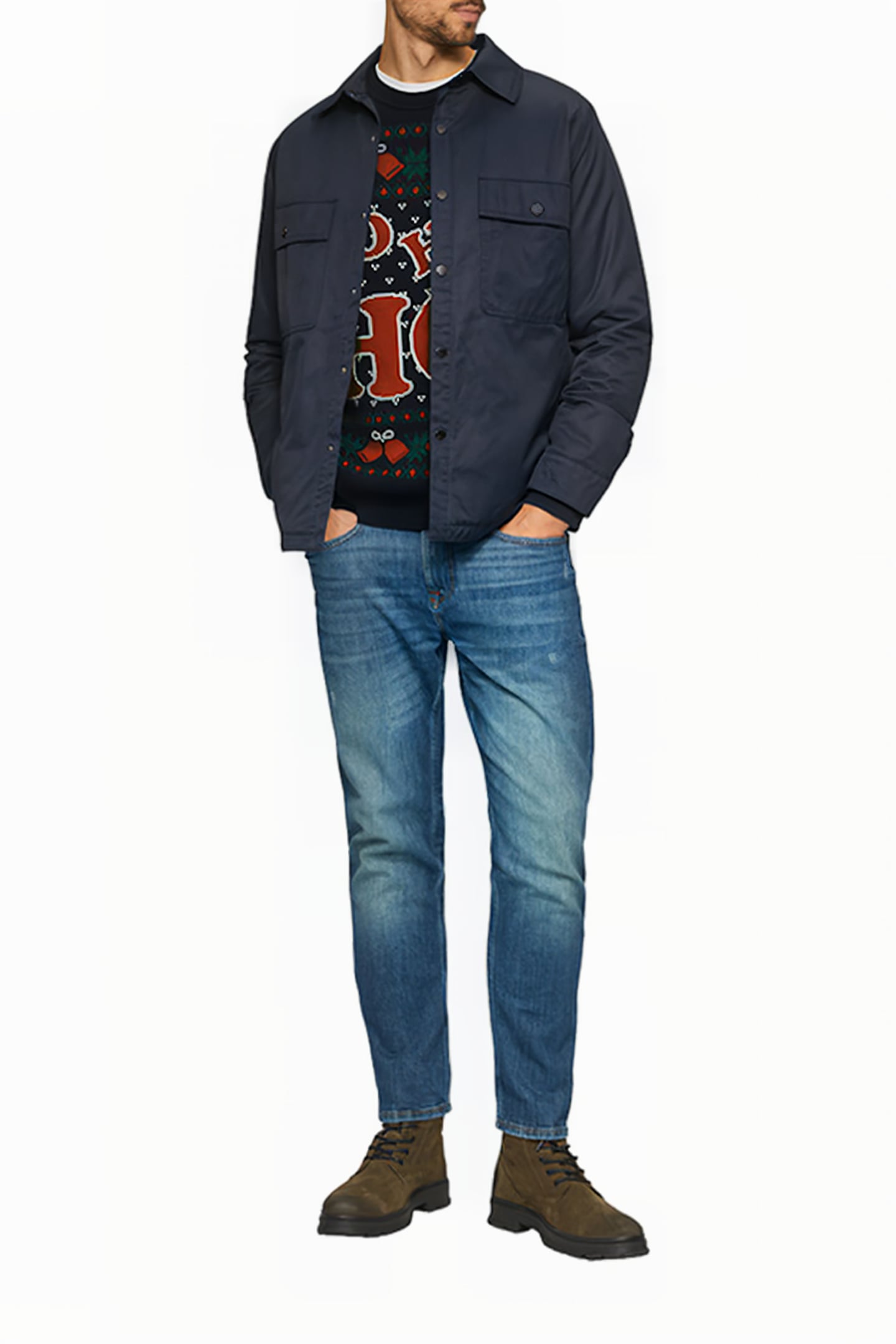S.OLIVER PULLOVER MARINE BLUE 4