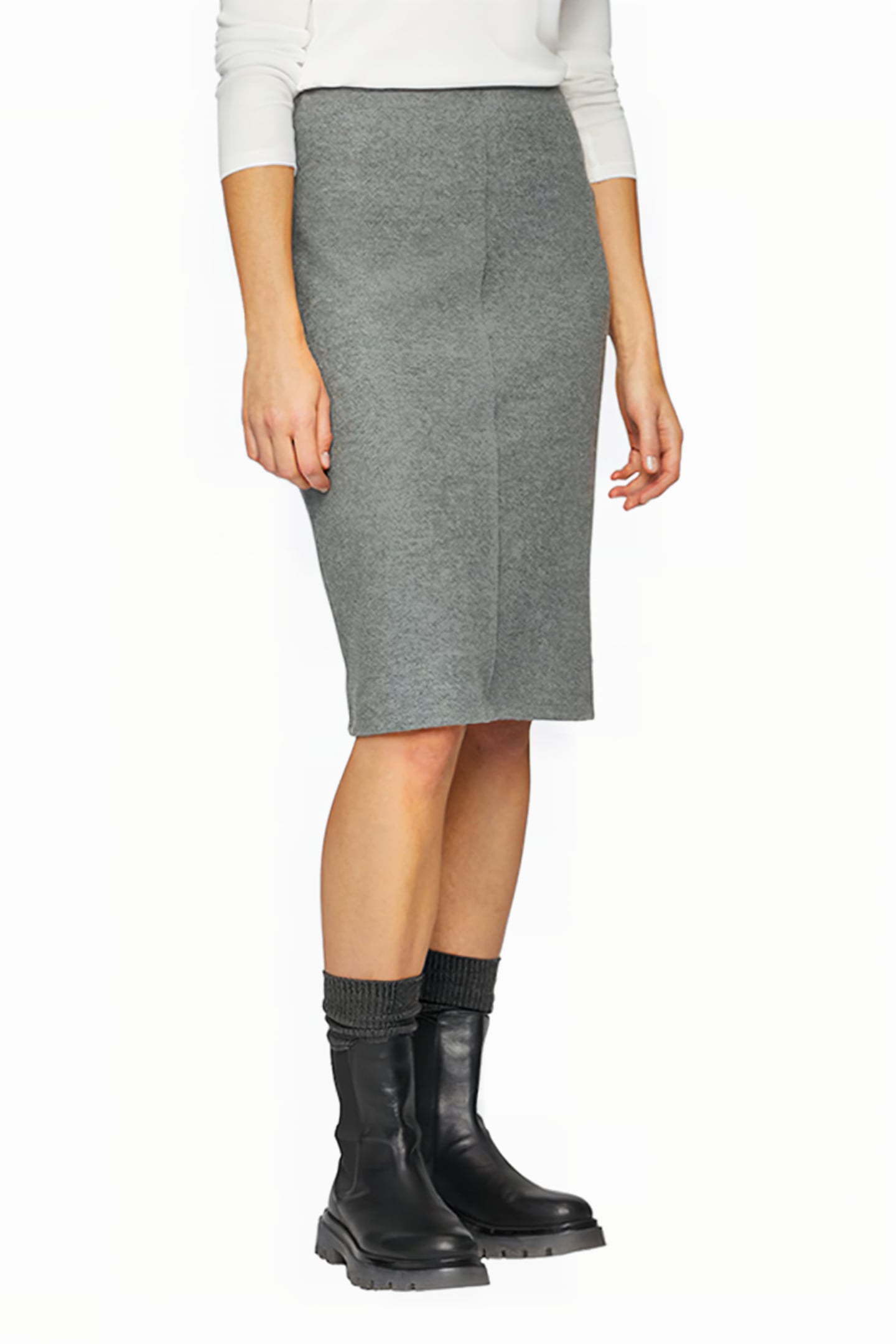 S.OLIVER SKIRT GREY/BLACK 1
