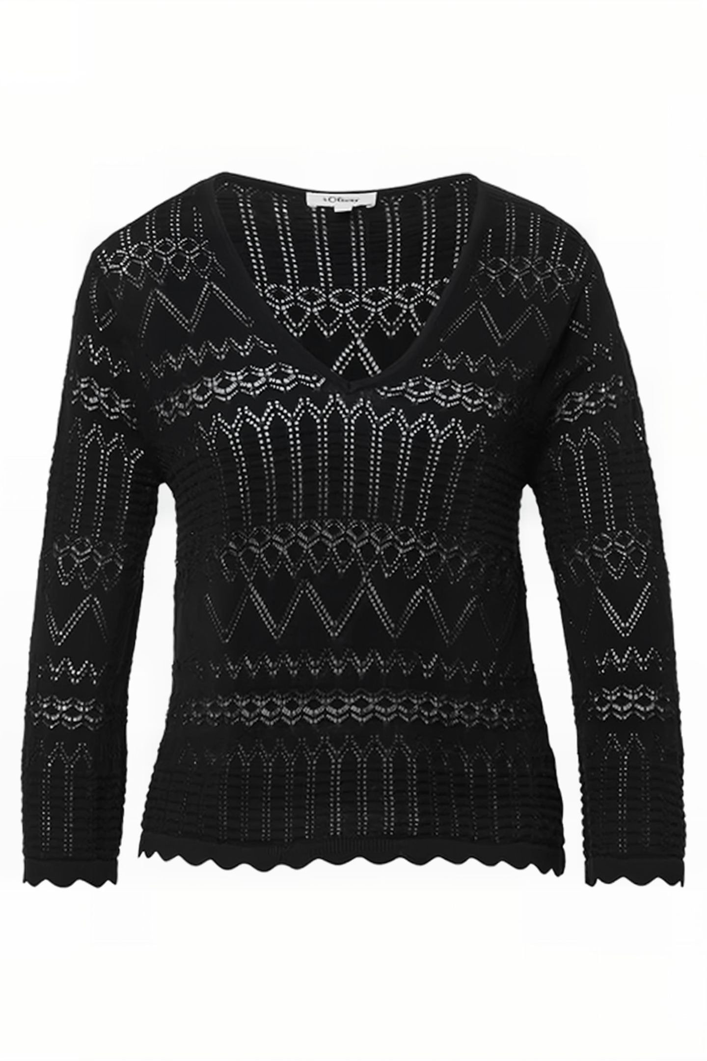 S.OLIVER STRICKWAREN BLACK 4