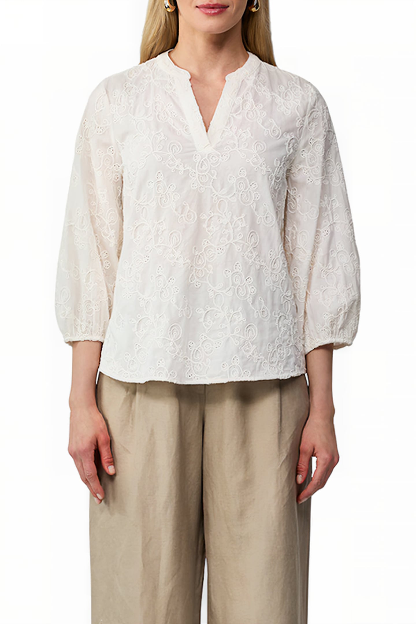 S.OLIVER BLUSEN OFF WHITE 1