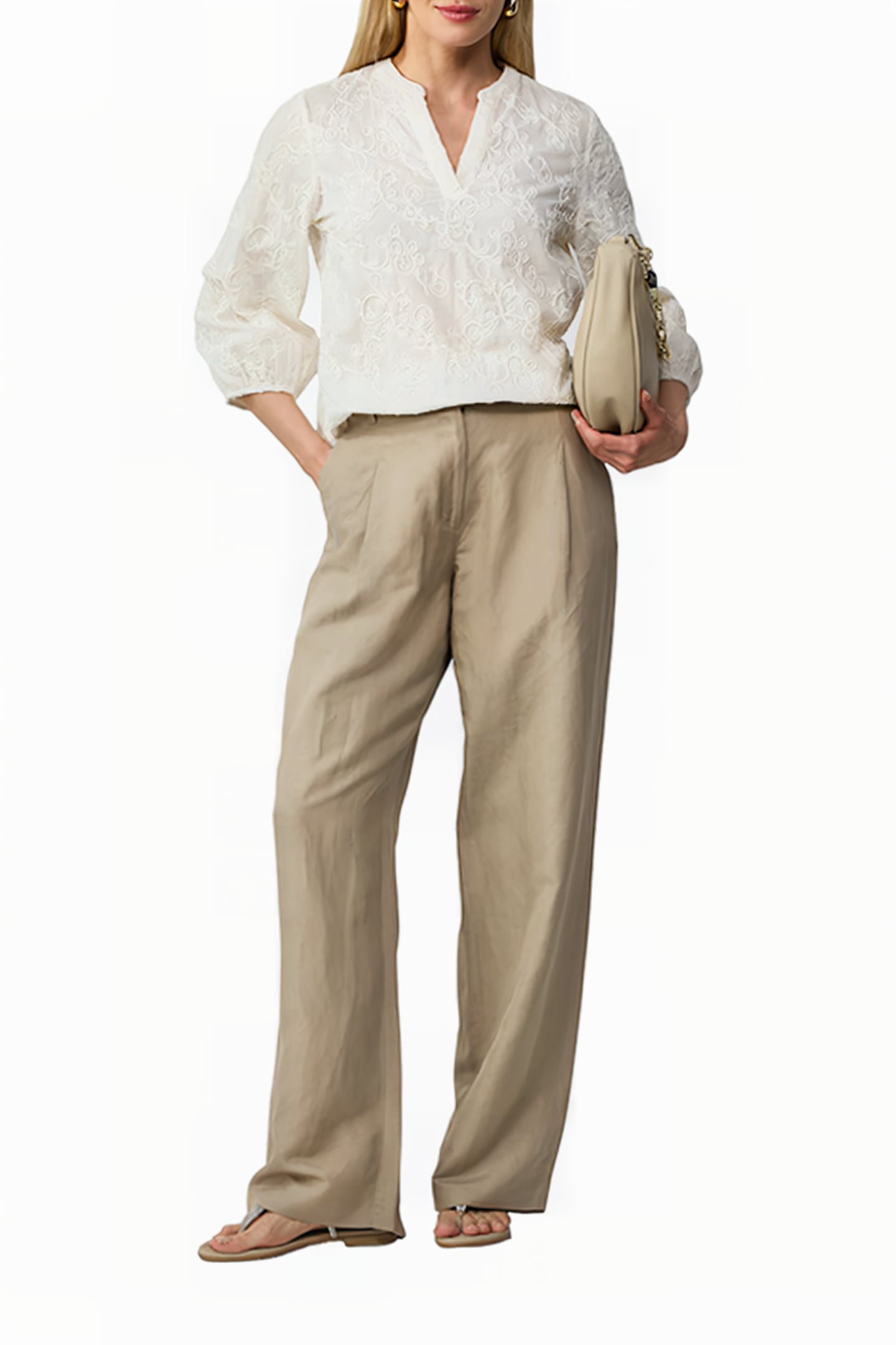 S.OLIVER BLUSEN OFF WHITE 2