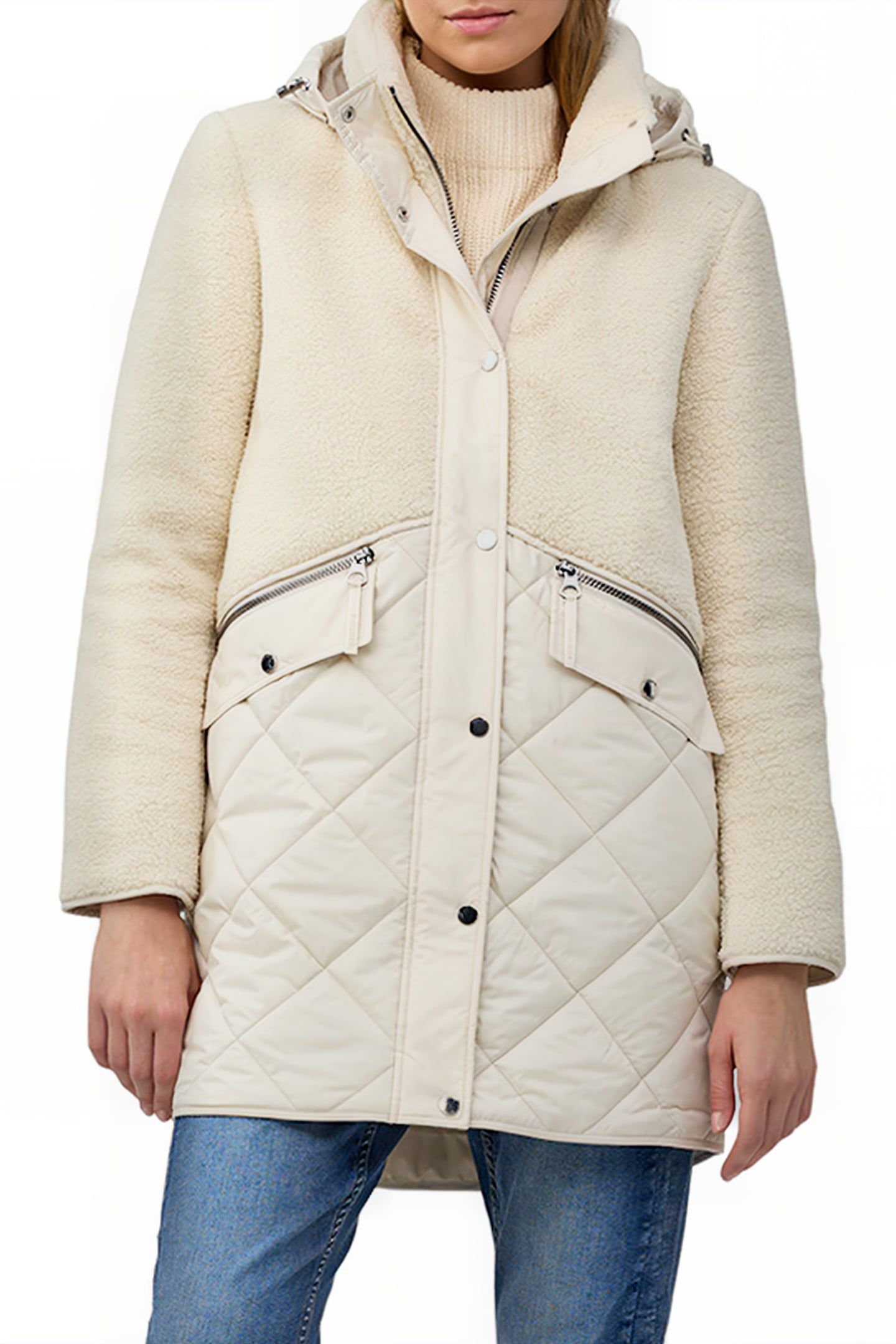 S.OLIVER JACKET OUTDOOR BEIGE 1