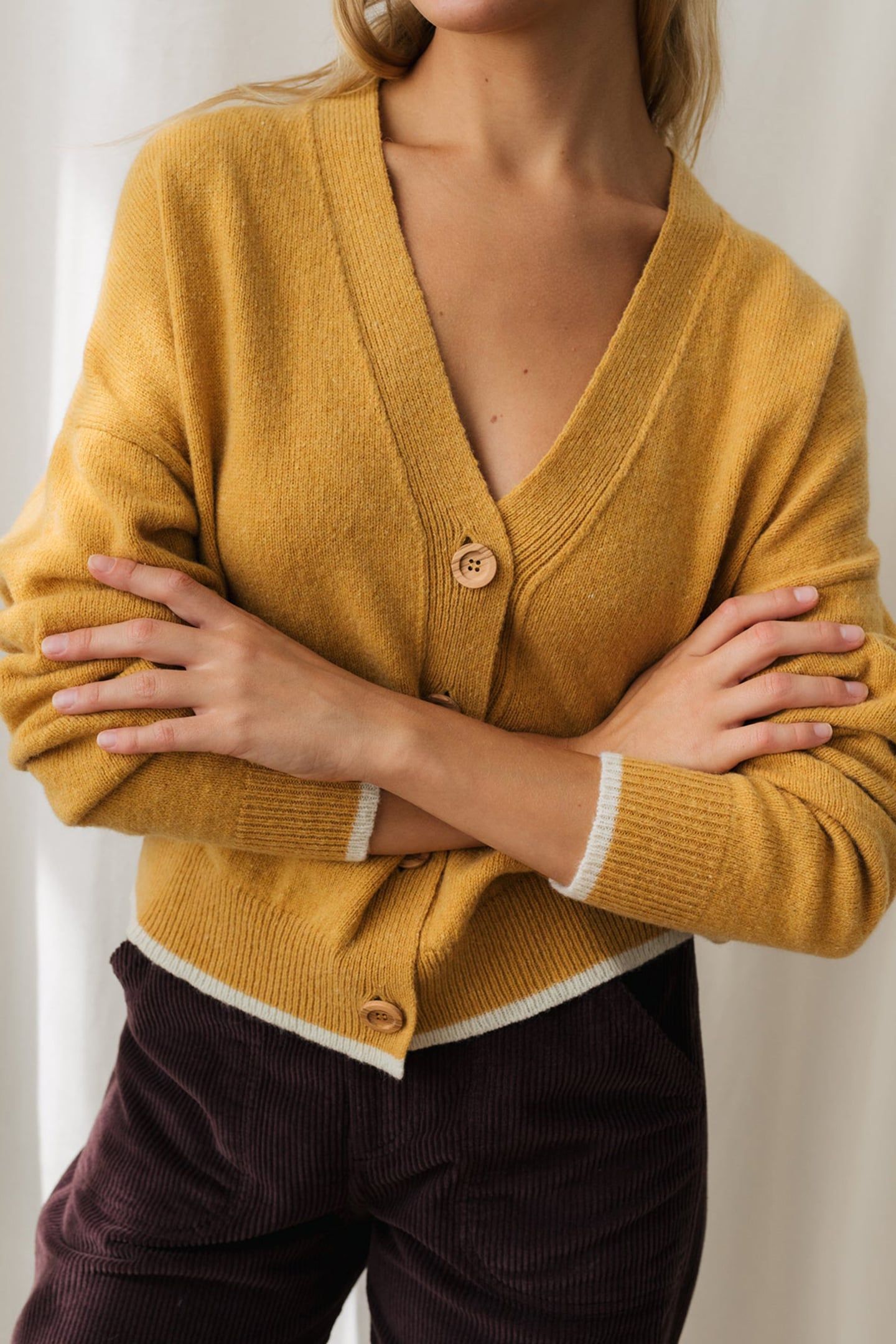 BELFAST KNIT SOFT MUSTARD 4