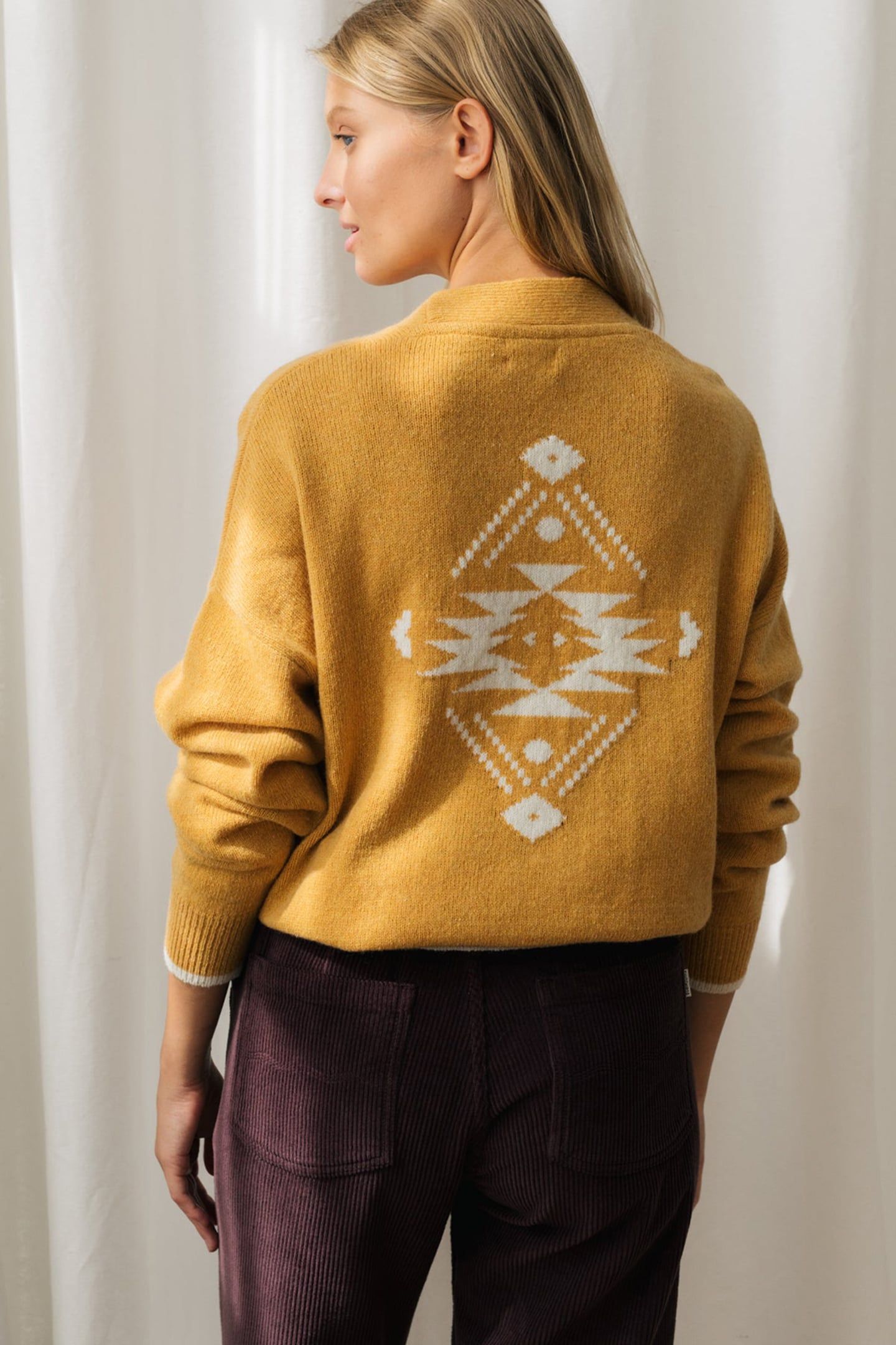 BELFAST KNIT SOFT MUSTARD 2