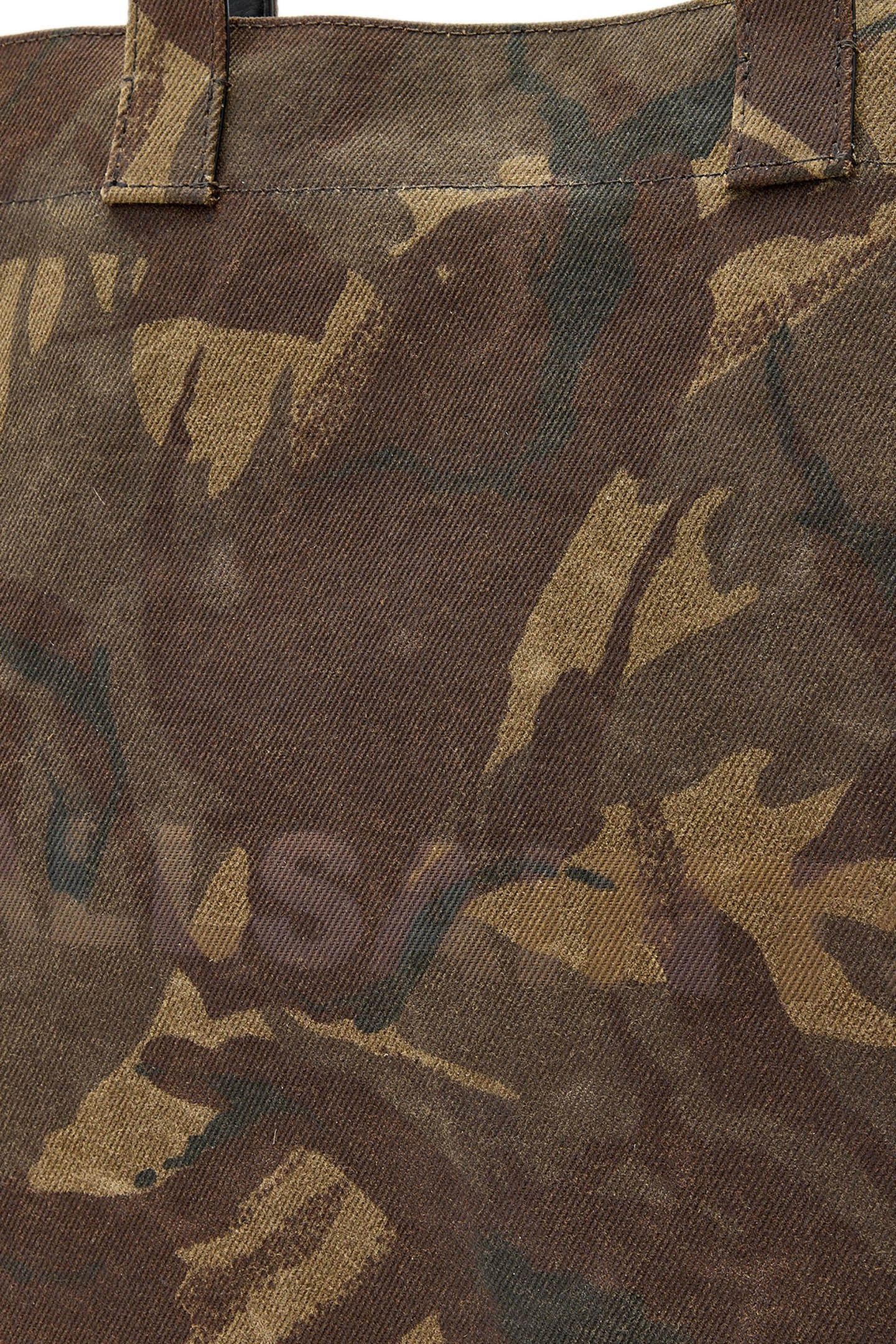 YUTO CANVAS TOTE CAMO GREEN 5