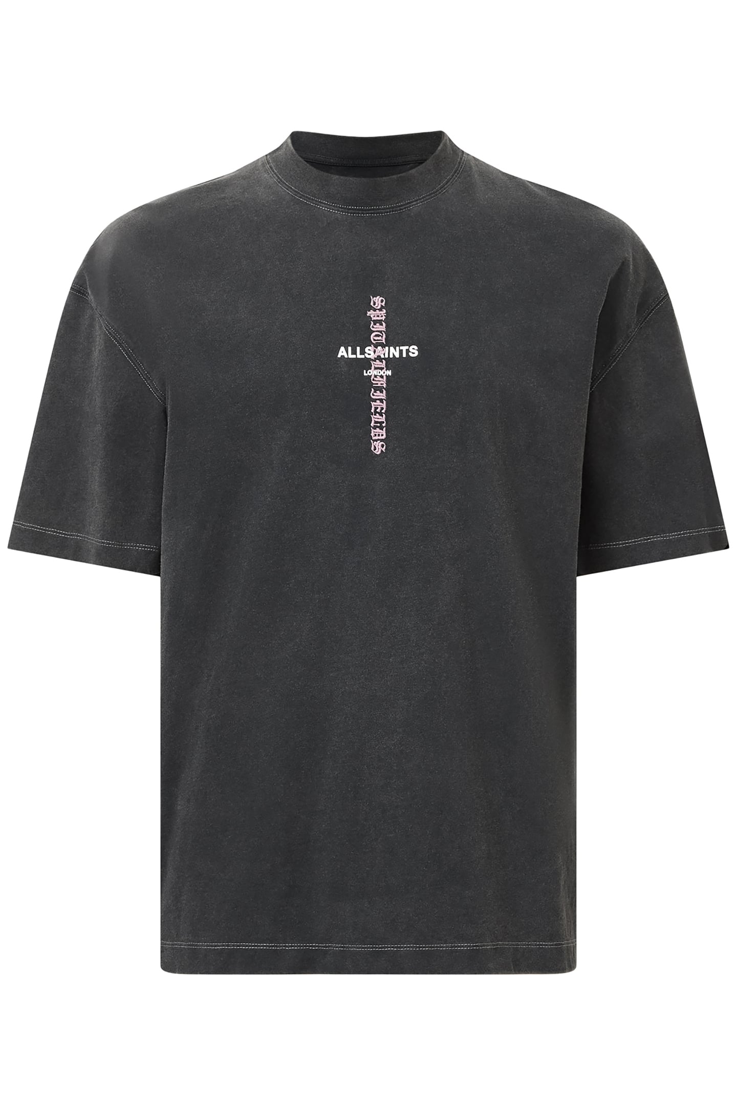 KNOX SS CREW WASHED BLACK 6