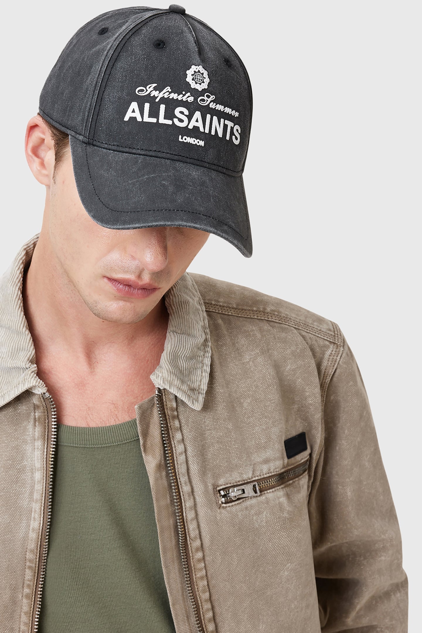 INFINITE SUMMER CAP WASHED BLACK 5