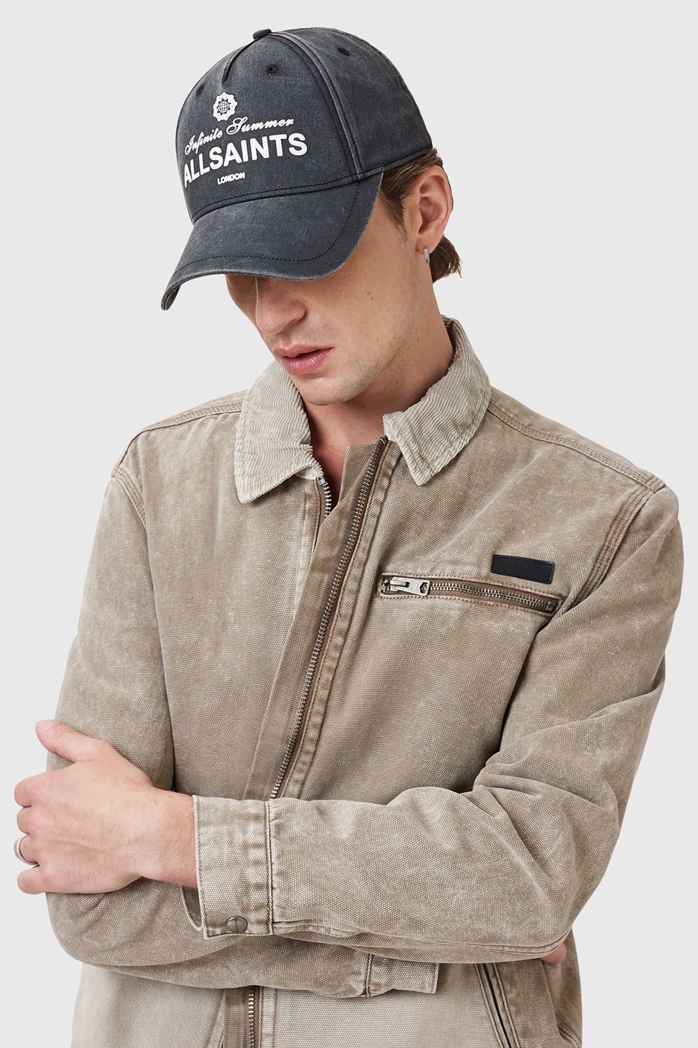 INFINITE SUMMER CAP WASHED BLACK 1