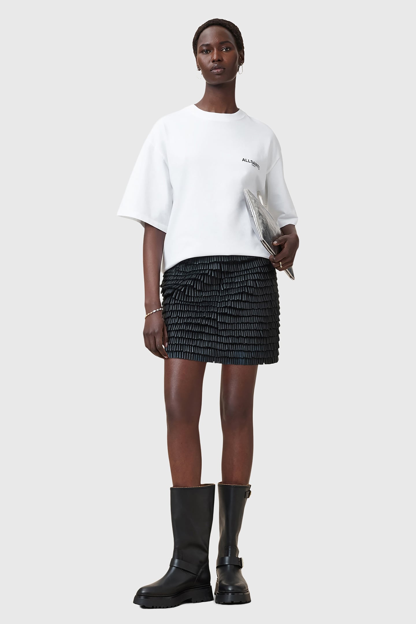 HEAPS AMELIE TEE OPTIC WHITE 2