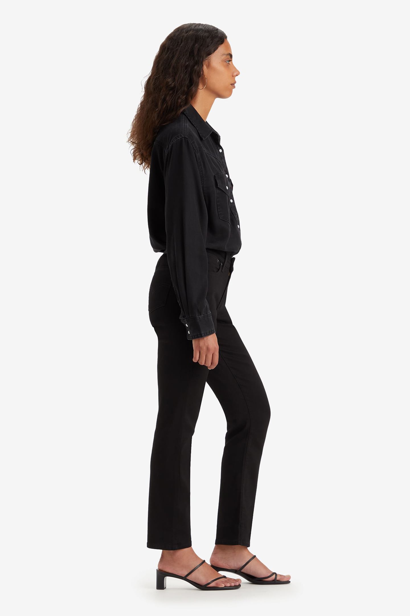 712™ SLIM JEANS BLACK 4